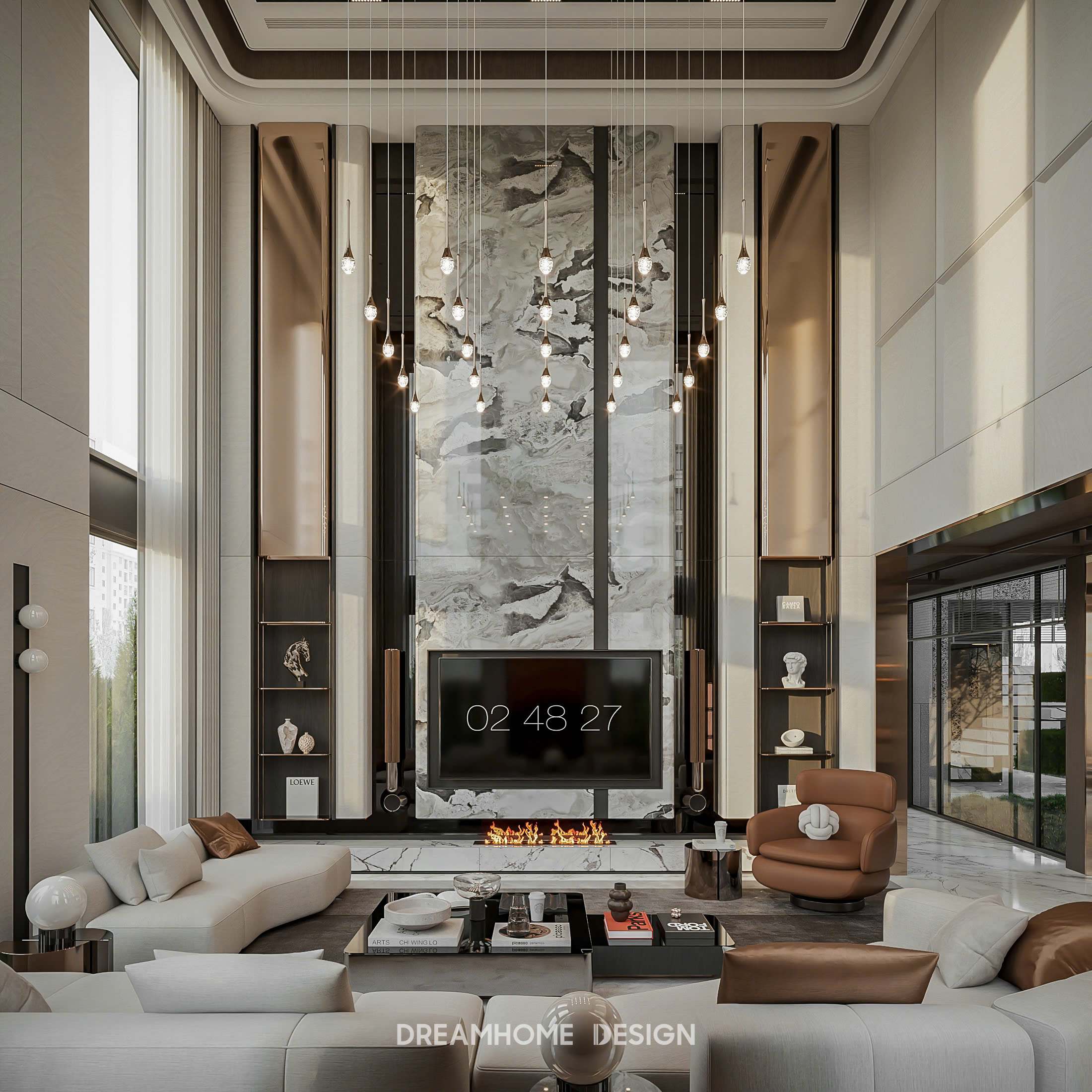 thiết kế nội thất phòng khách