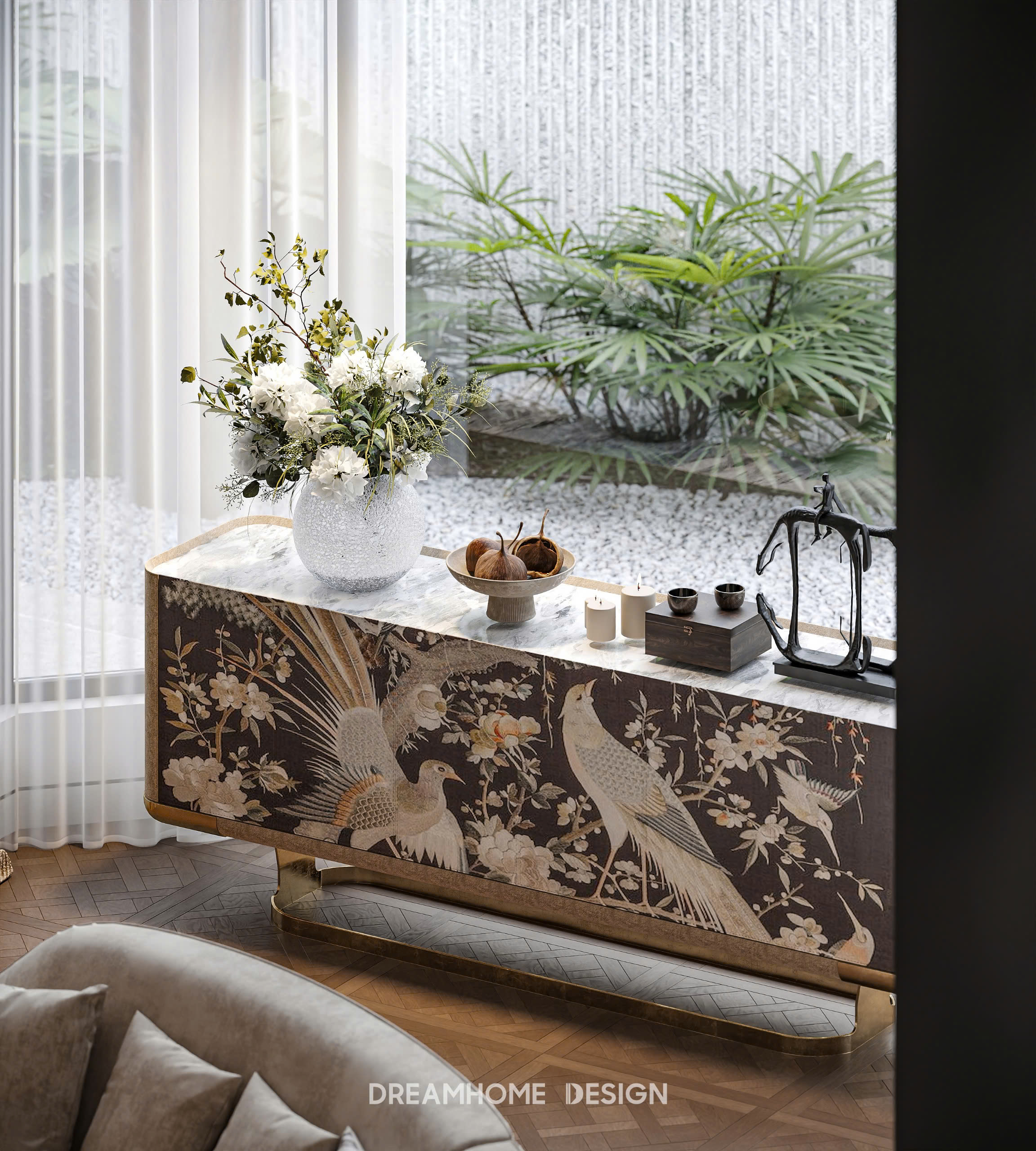 thiết kế nội thất biệt thự Hoa Sữa