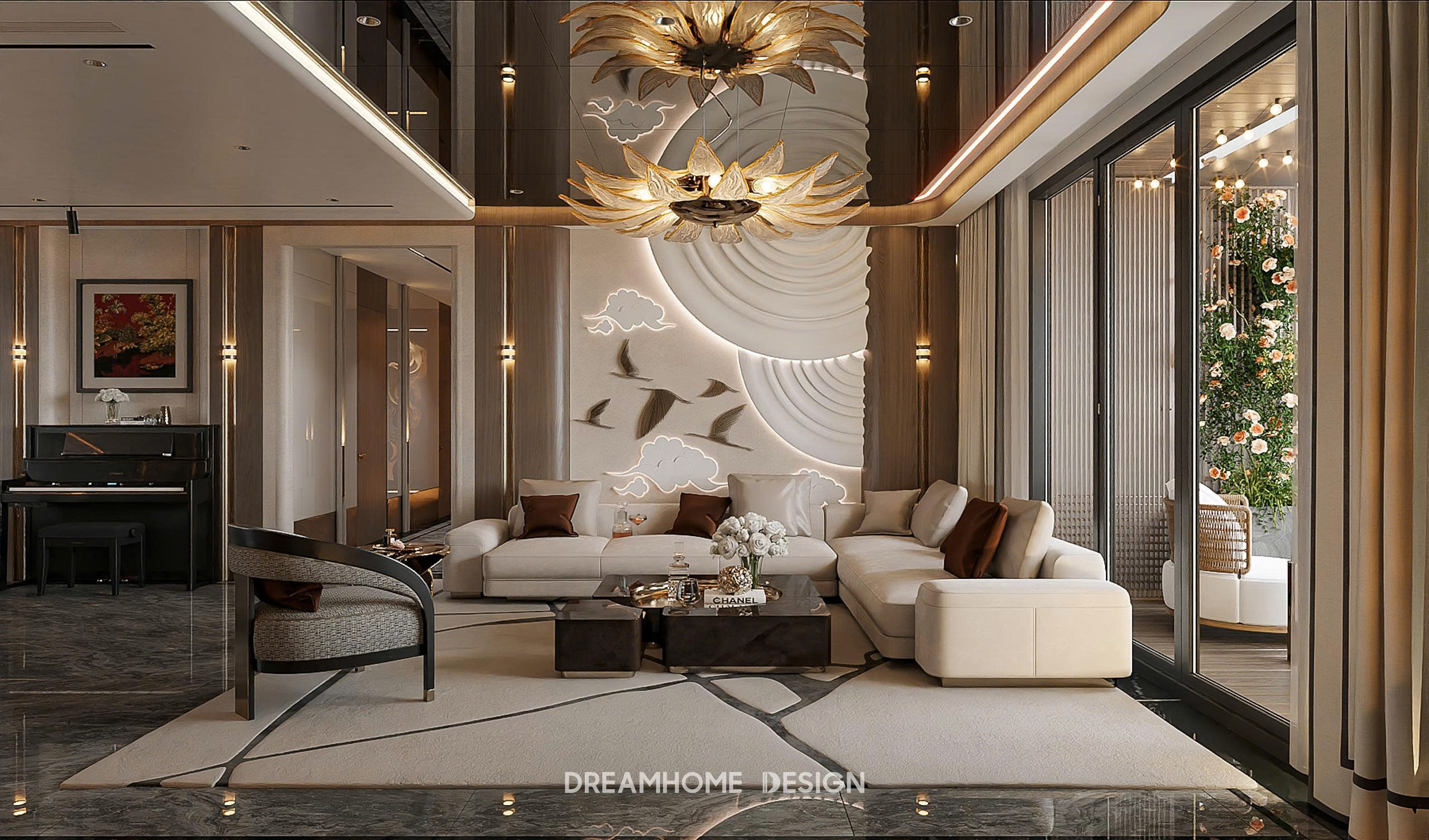 thiết kế nội thất vinhomes ocean park 