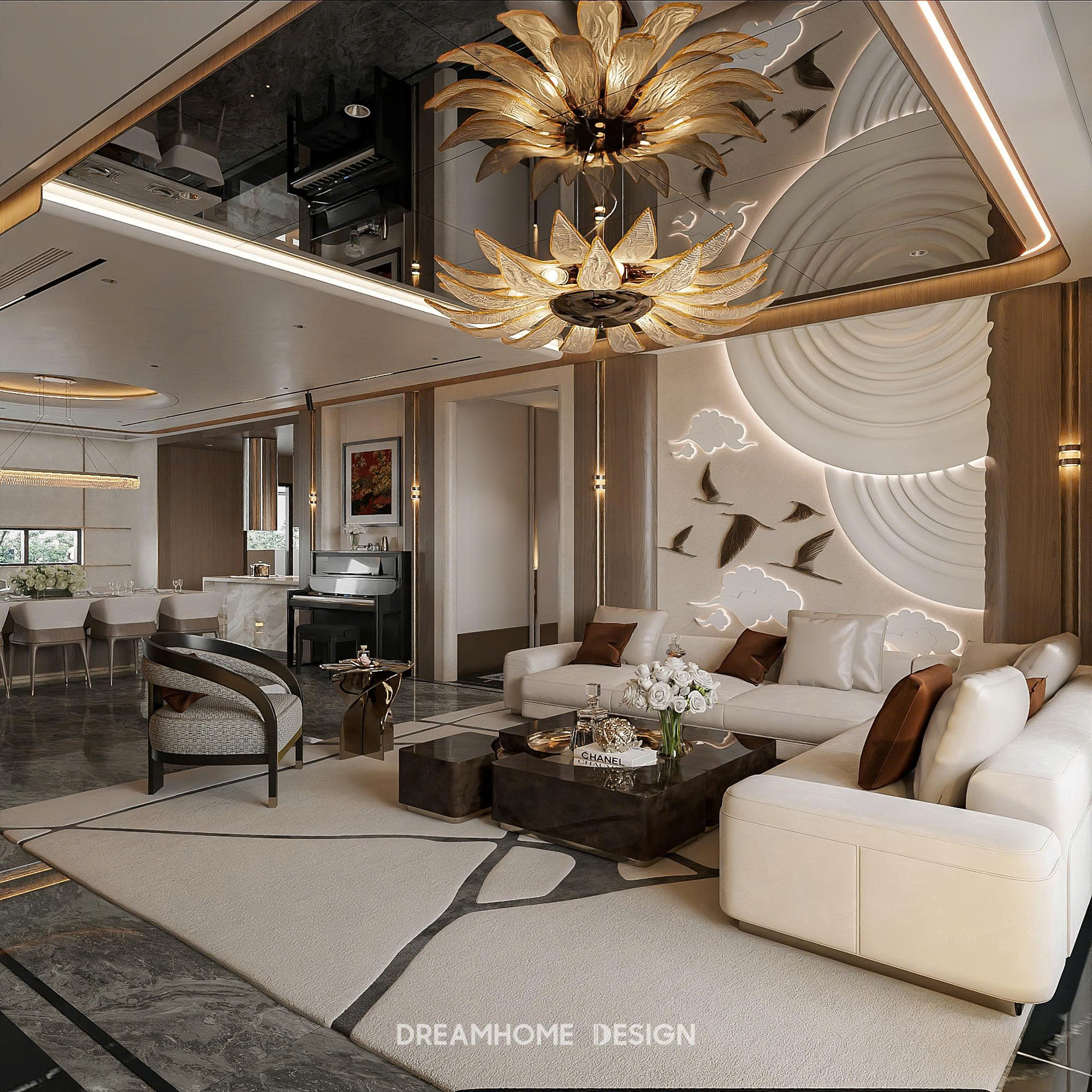 thi công nội thất biệt thự 