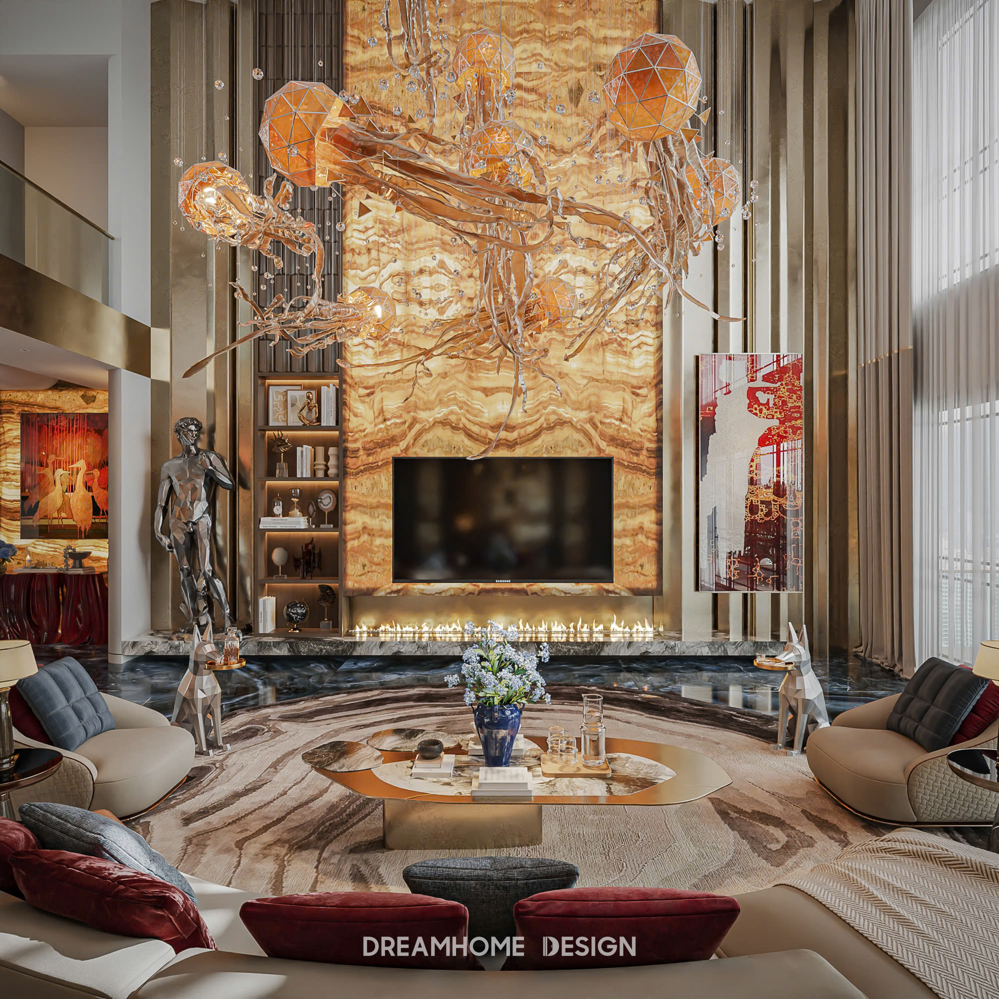 thiết kế nội thất penthouse ciputra
