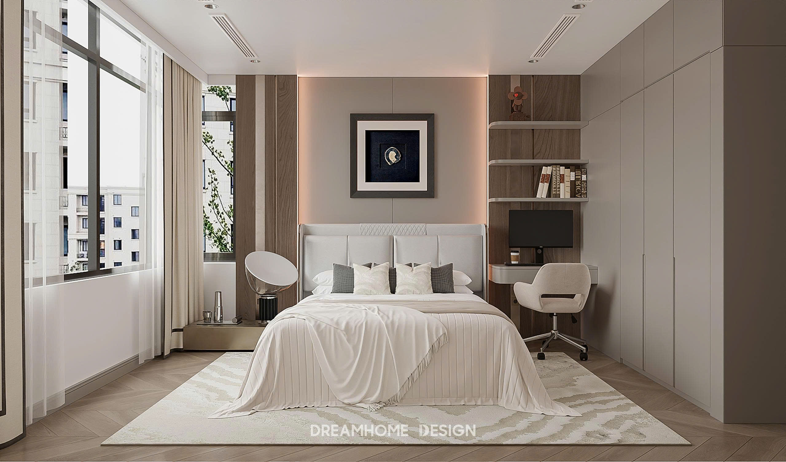 thiết kế nội thất penthouse sunshine golden 