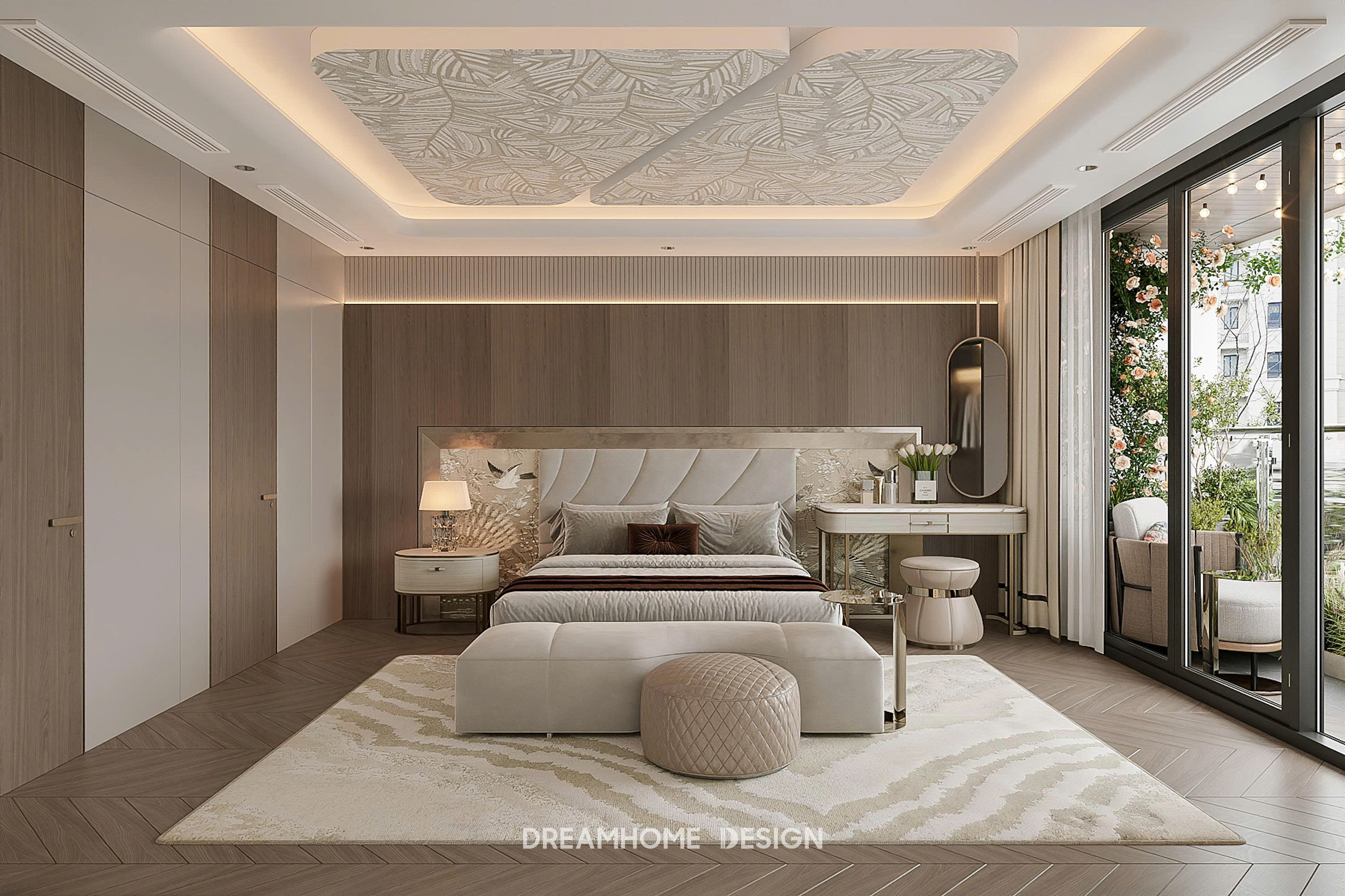 thiết kế nội thất penthouse sunshine golden 