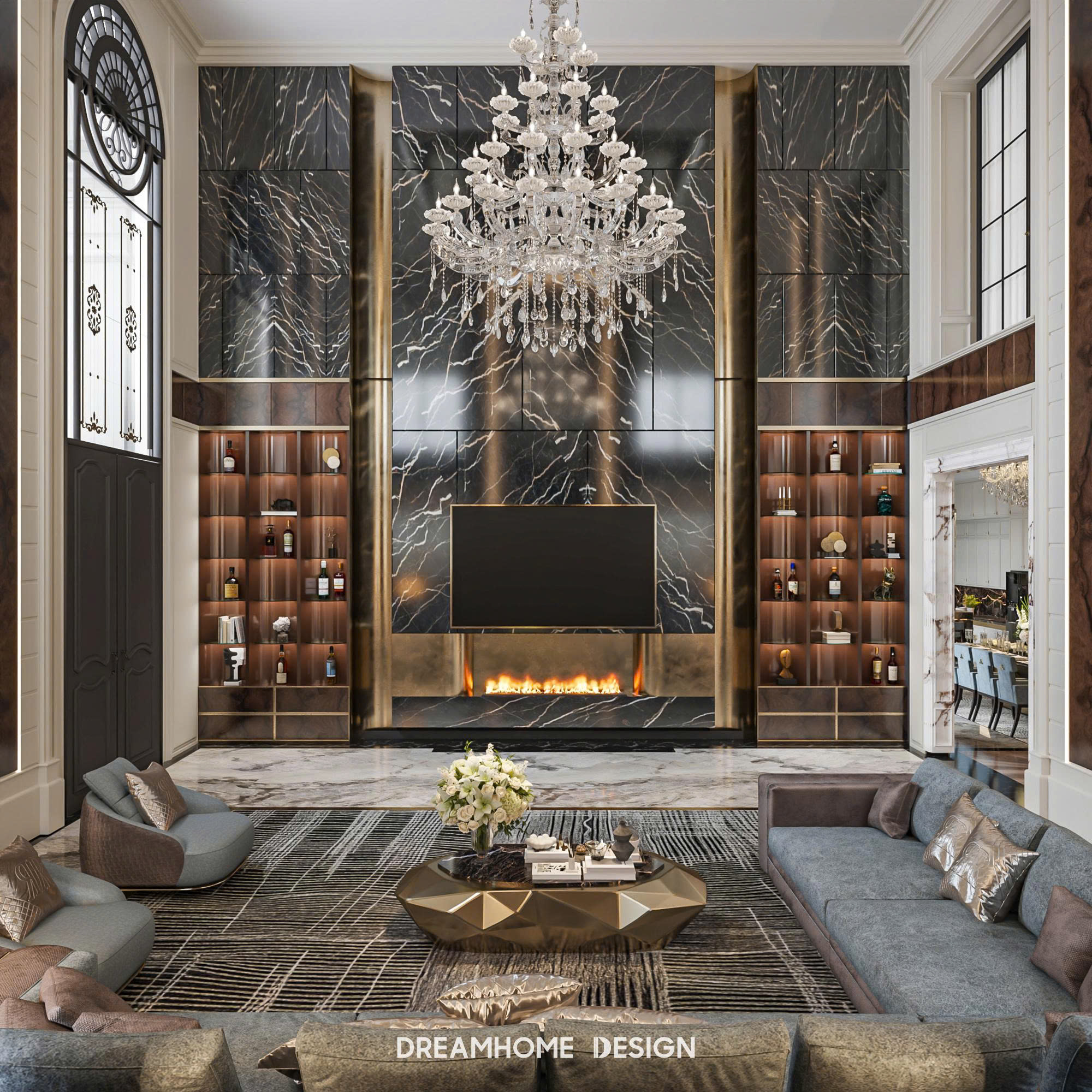 thiết kế nội thất penthouse ciputra