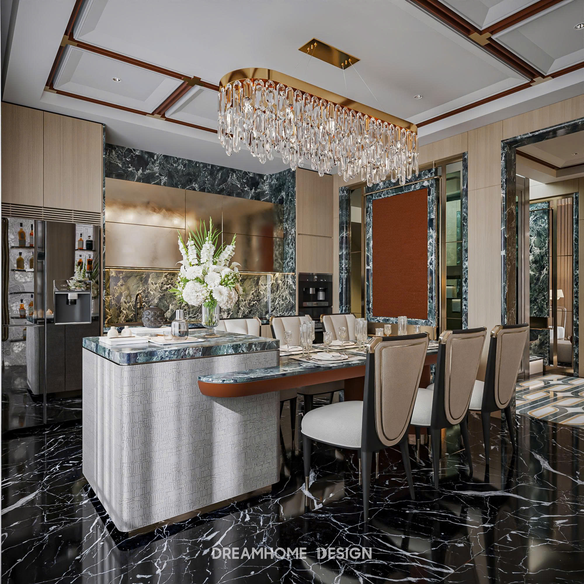 thiết kế nội thất penthouse sunshine city