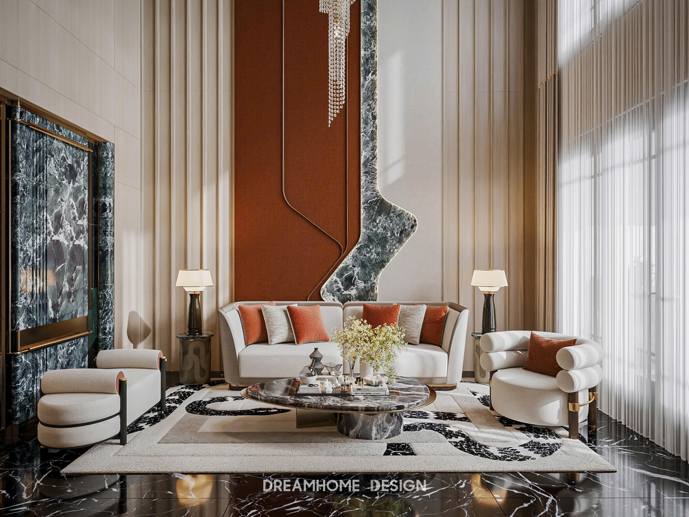 thiết kế nội thất penthouse sunshine city