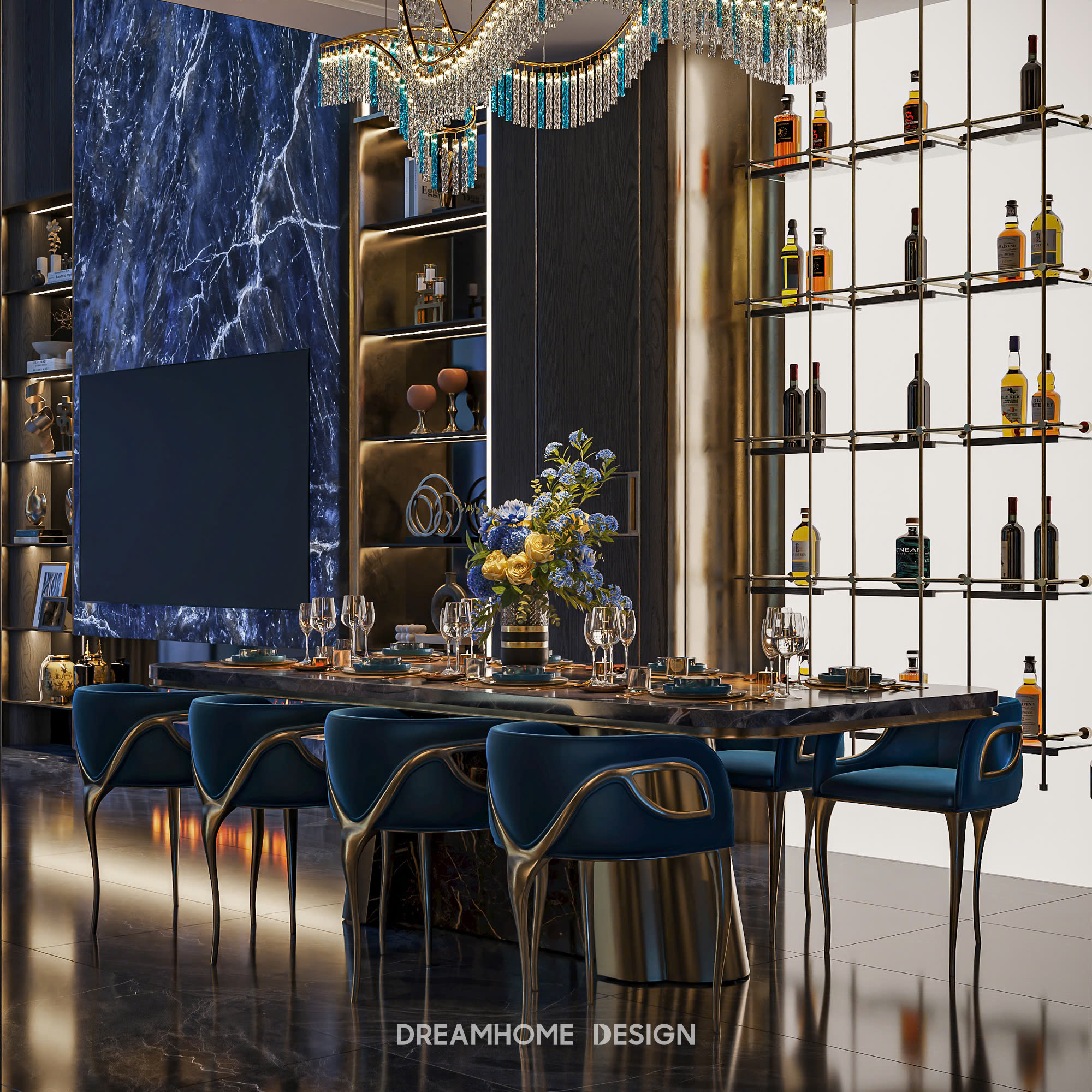 thiết kế nội thất penthouse sunshine city
