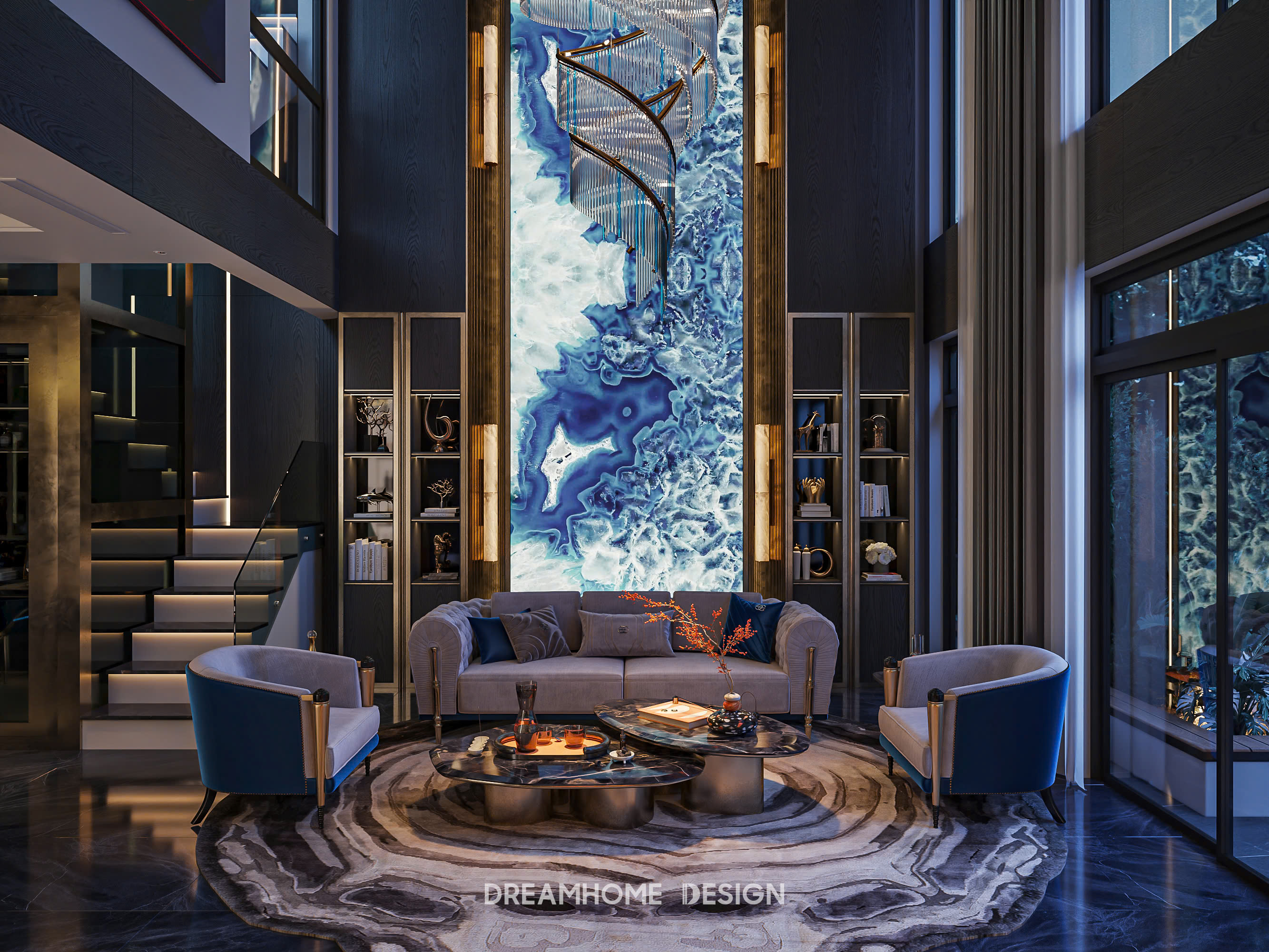 thiết kế nội thất penthouse sunshine city