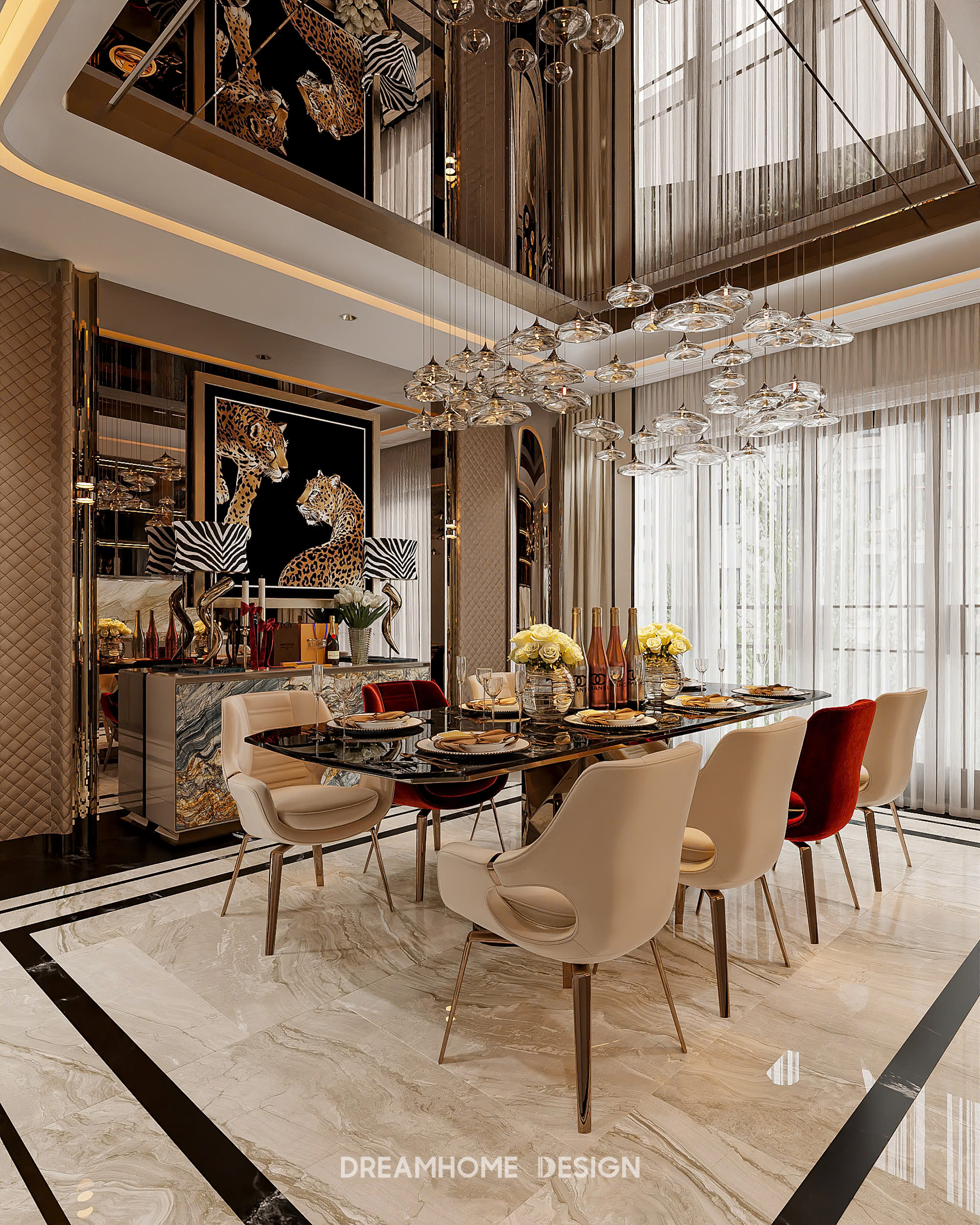 thiết kế nội thất biệt thự tinh hoa