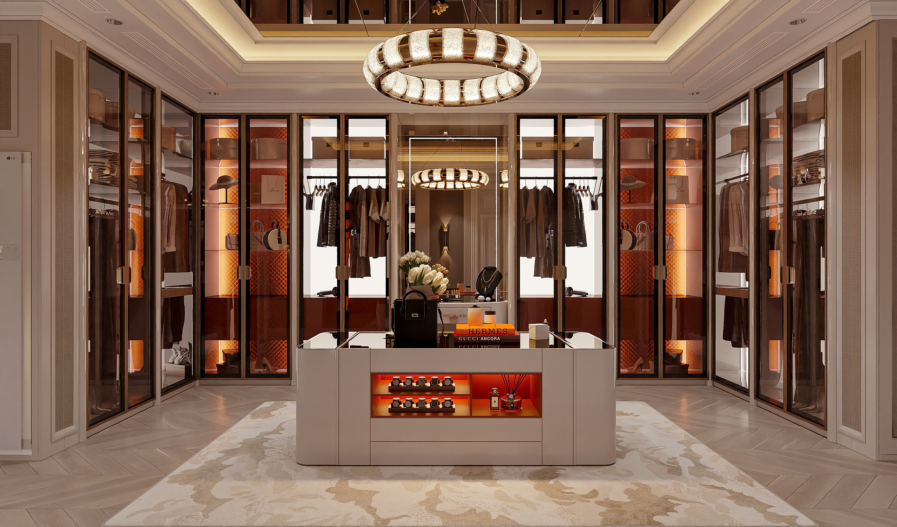 thiết kế nội thất penthouse sunshine city