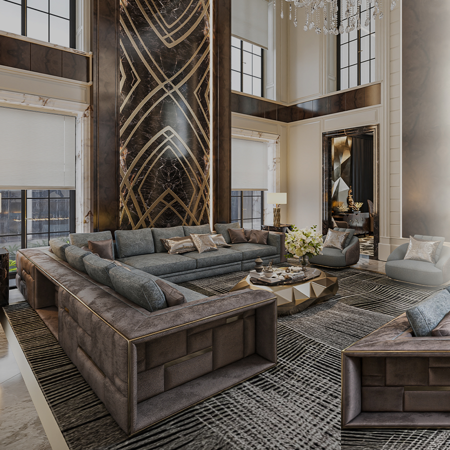 thiết kế nội thất penthouse the zei