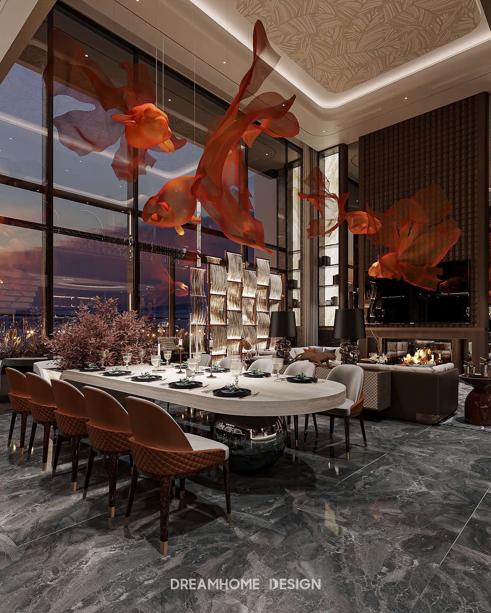 thiết kế nội thất vinhomes cổ loa