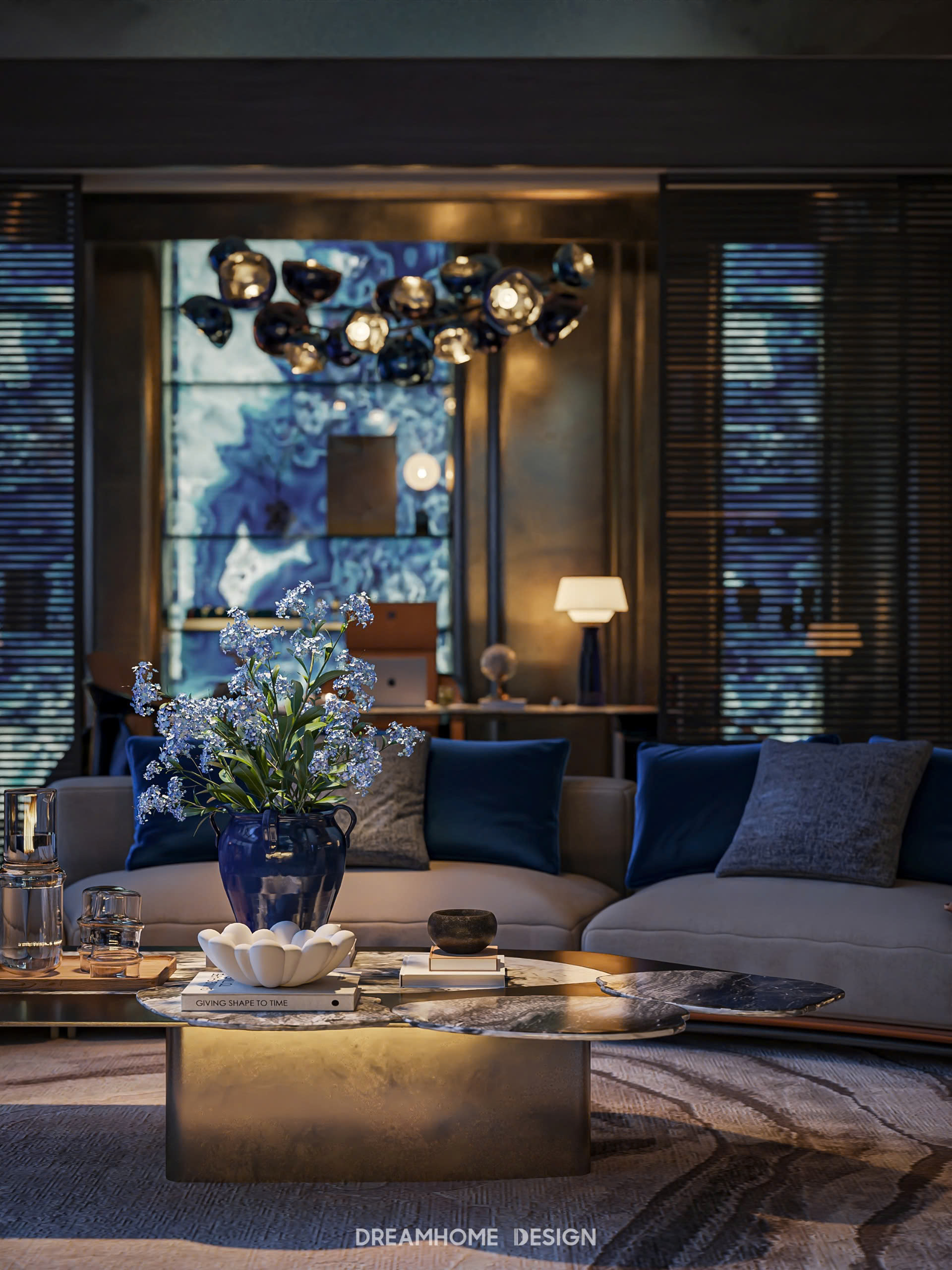 thiết kế nội thất penthouse sunshine city ciputra