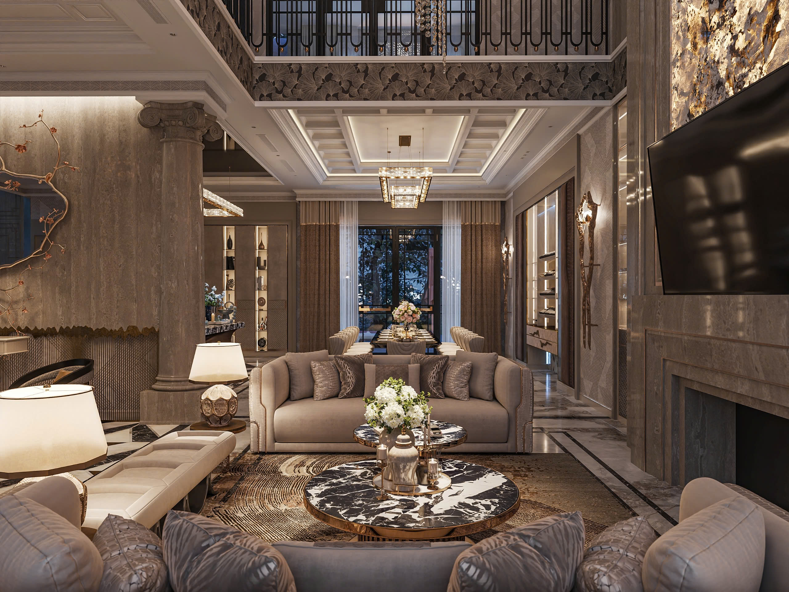 thiết kế nội thất vinhomes cổ loa
