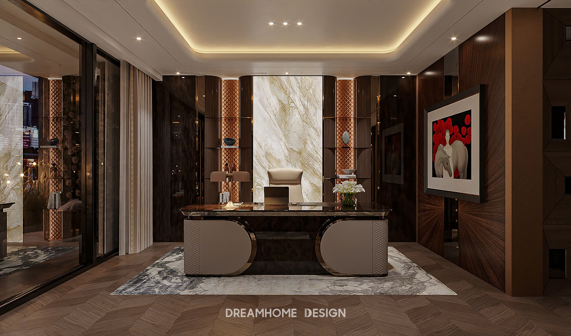 thiết kế nội thất vinhomes cổ loa