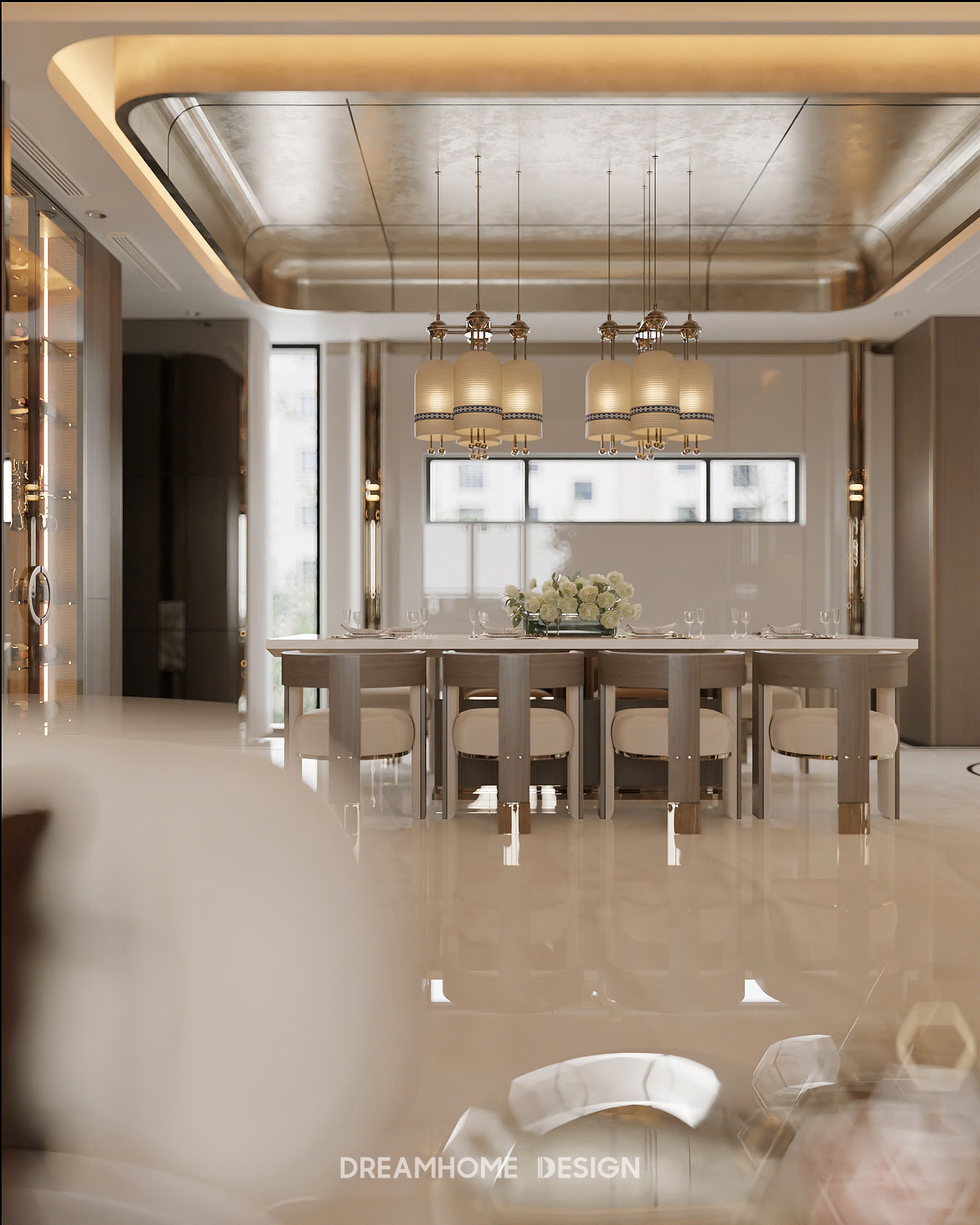 thiết kế nội thất penthouse sunshine city ciputra