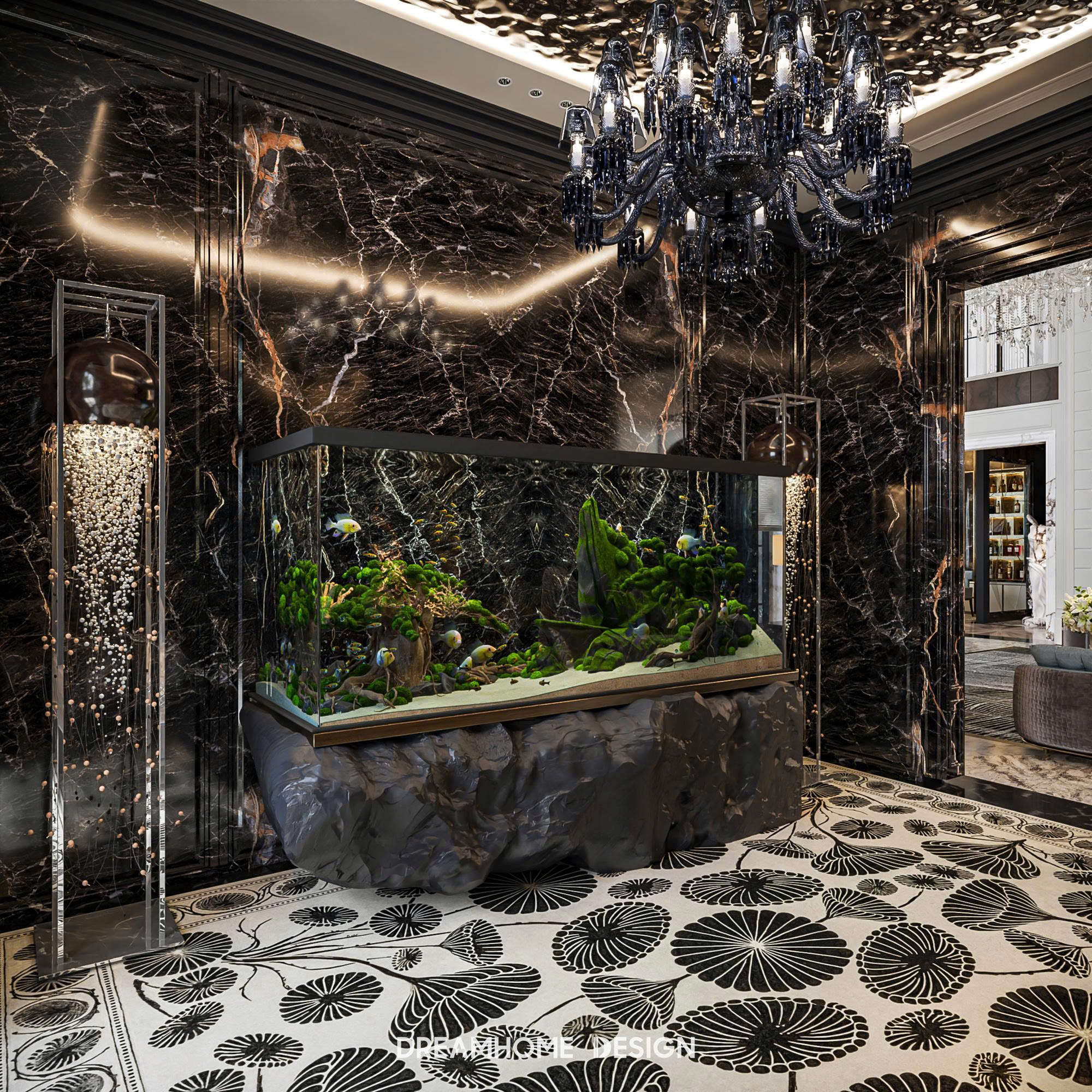 thiết kế nội thất penthouse the zei