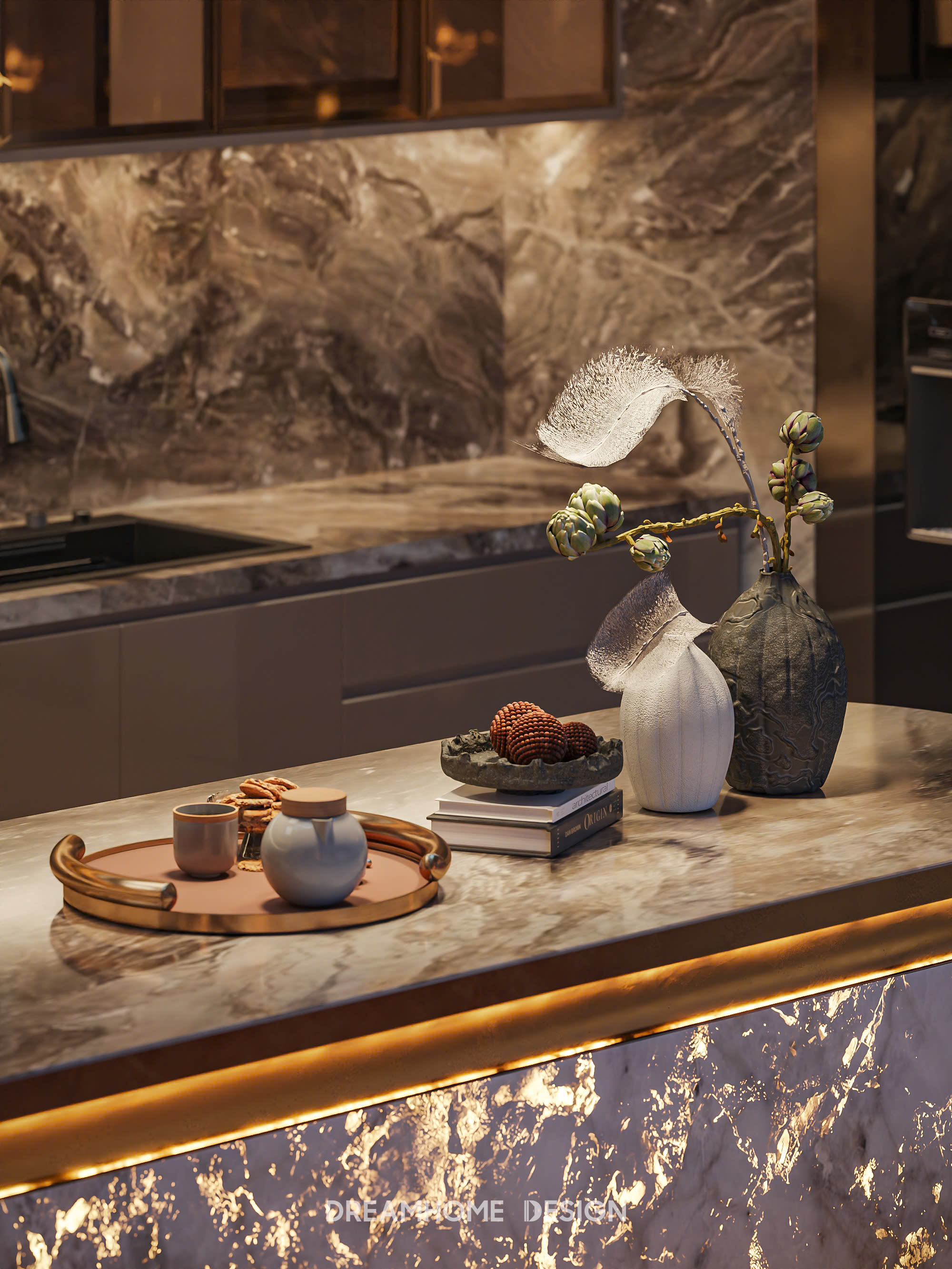 thiết kế nội thất penthouse