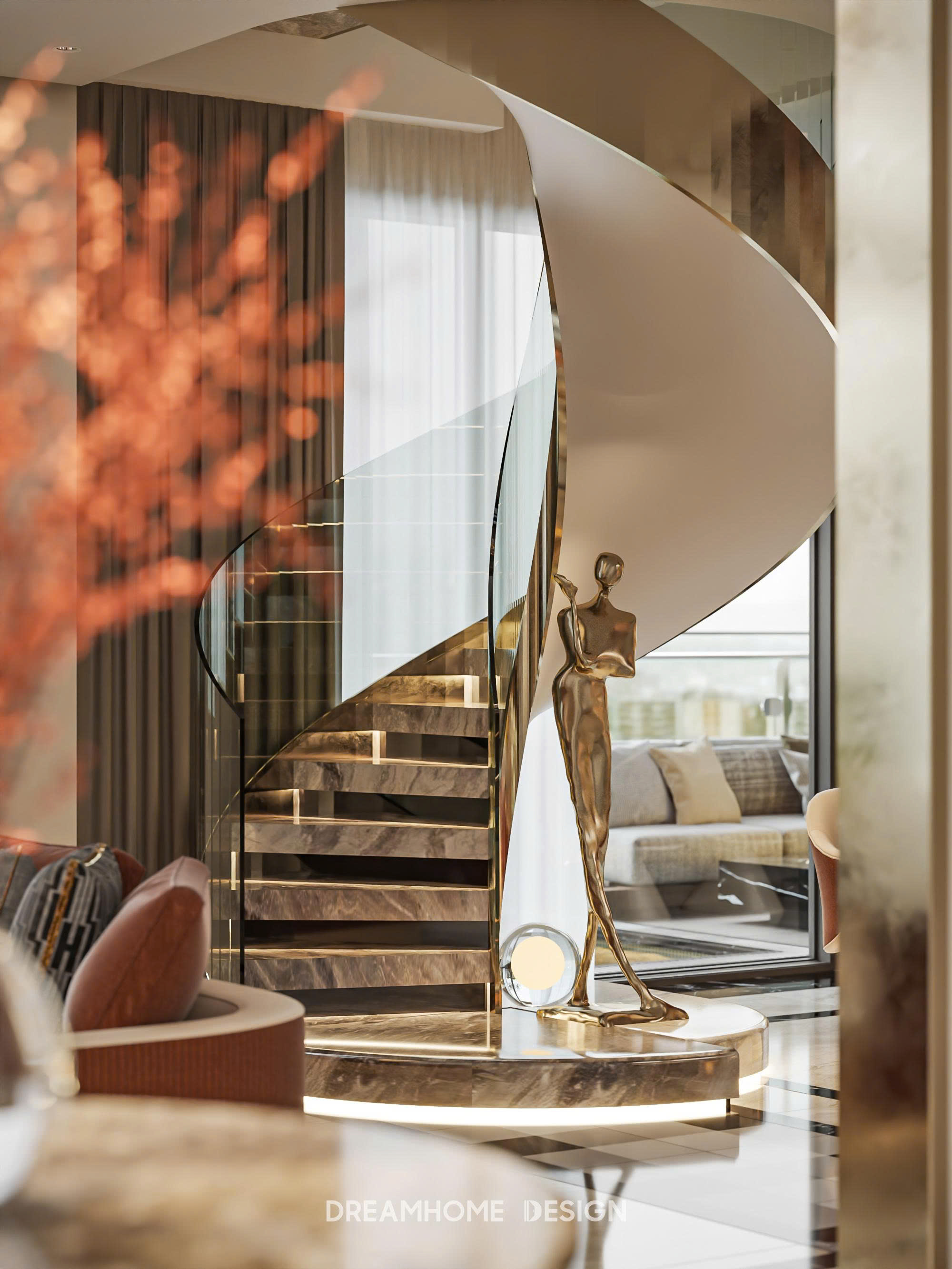 thiết kế nội thất penthouse sunshine city ciputra