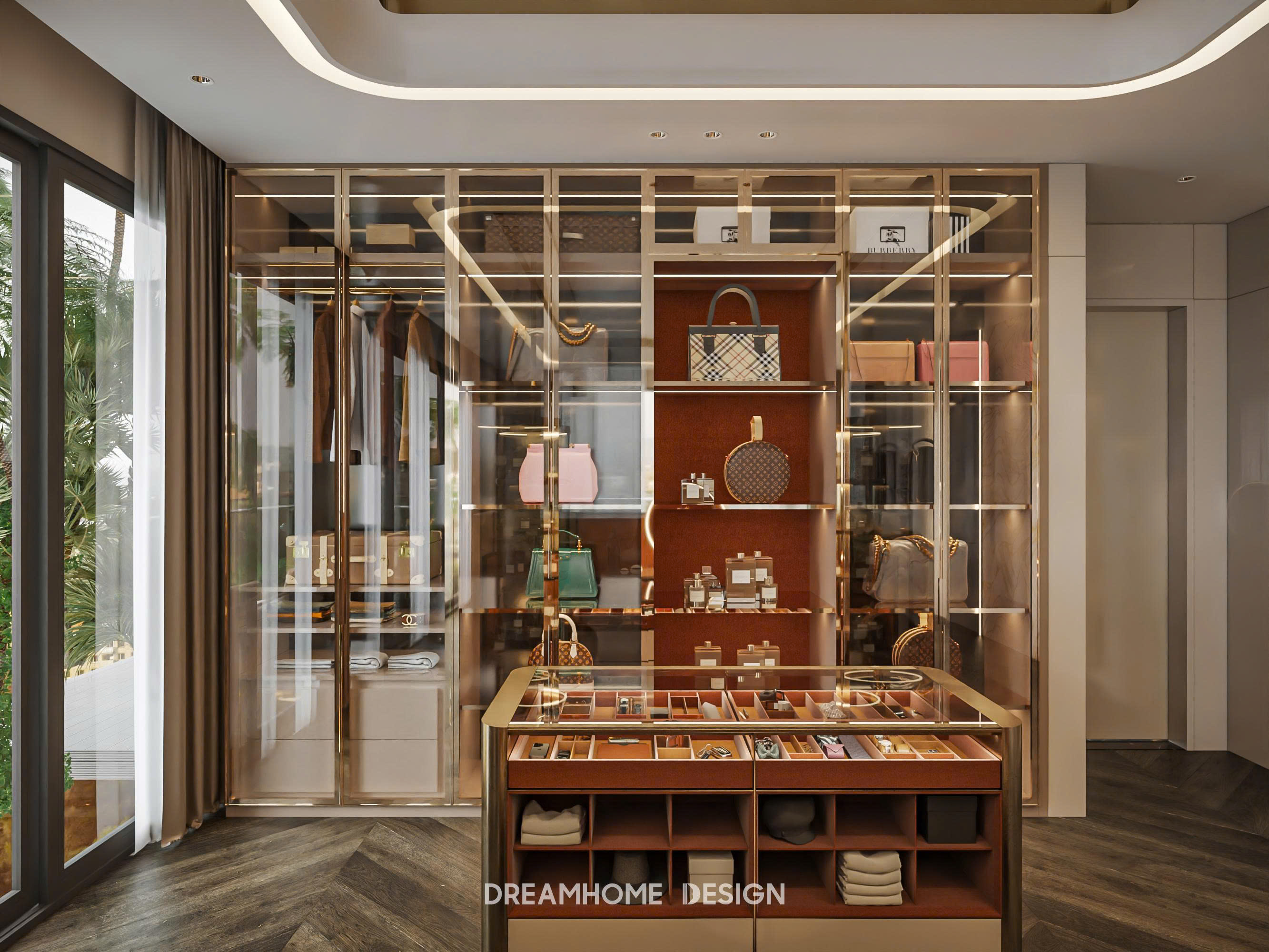 thiết kế nội thất penthouse