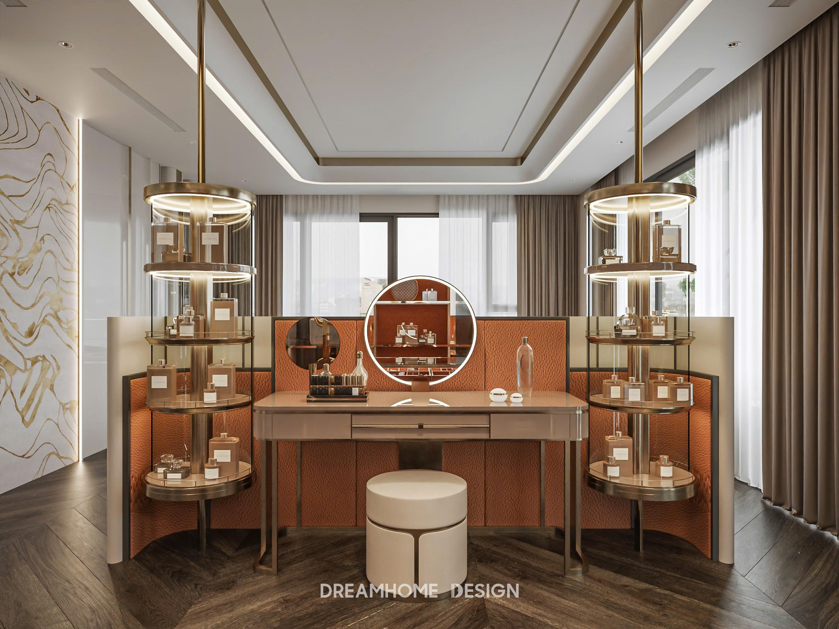 thiết kế nội thất penthouse
