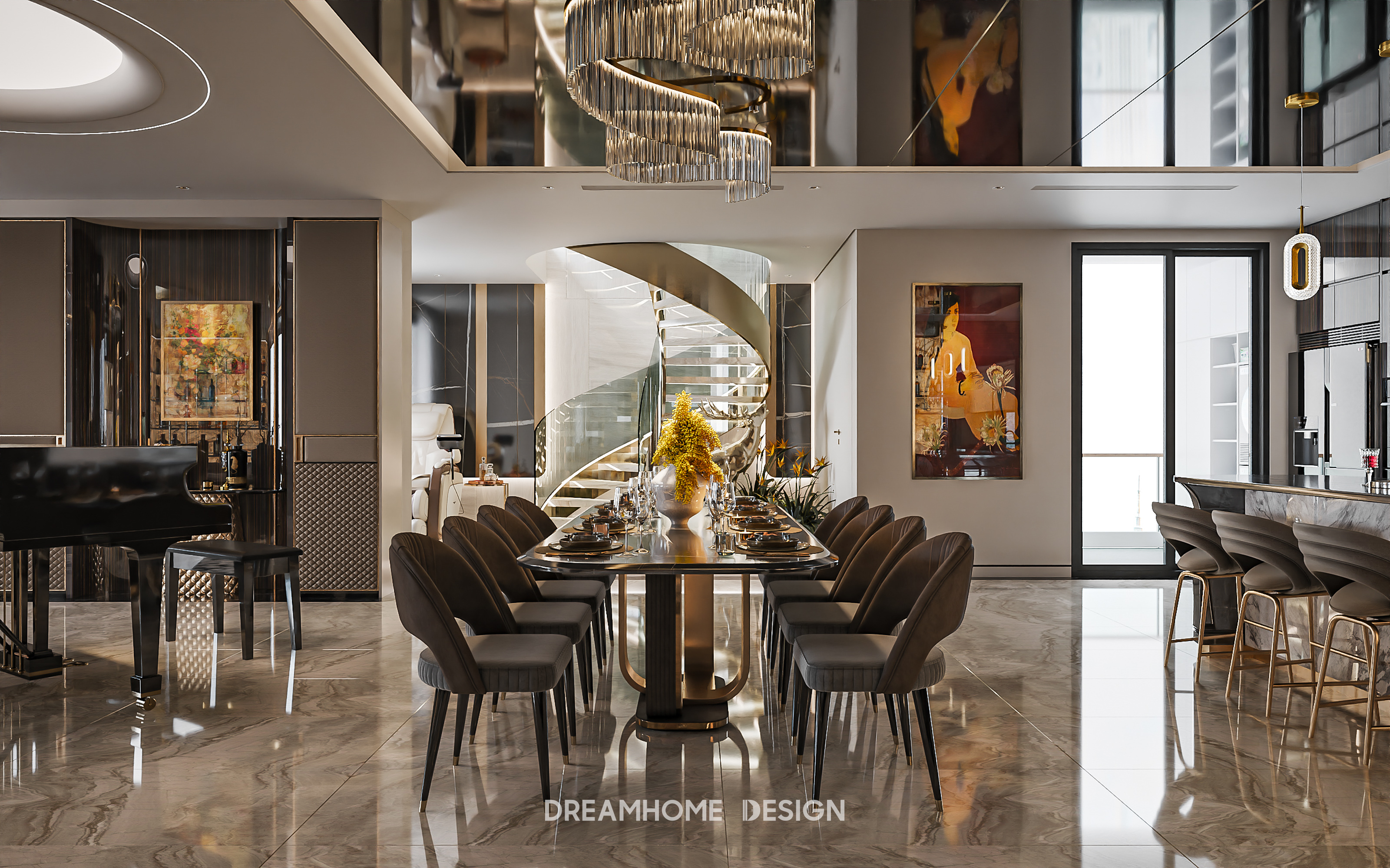 thiết kế penthouse