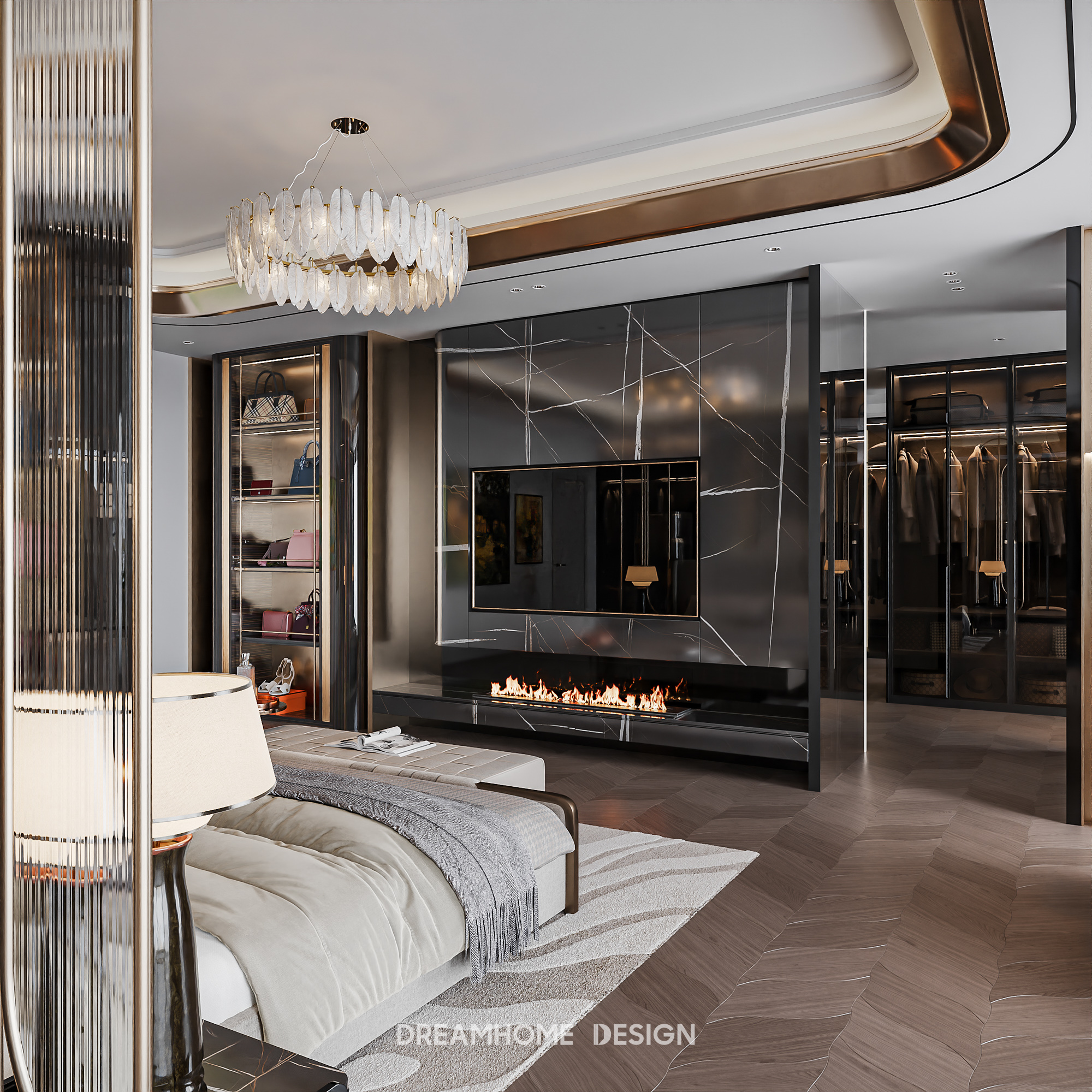 cải tạo phòng ngủ master