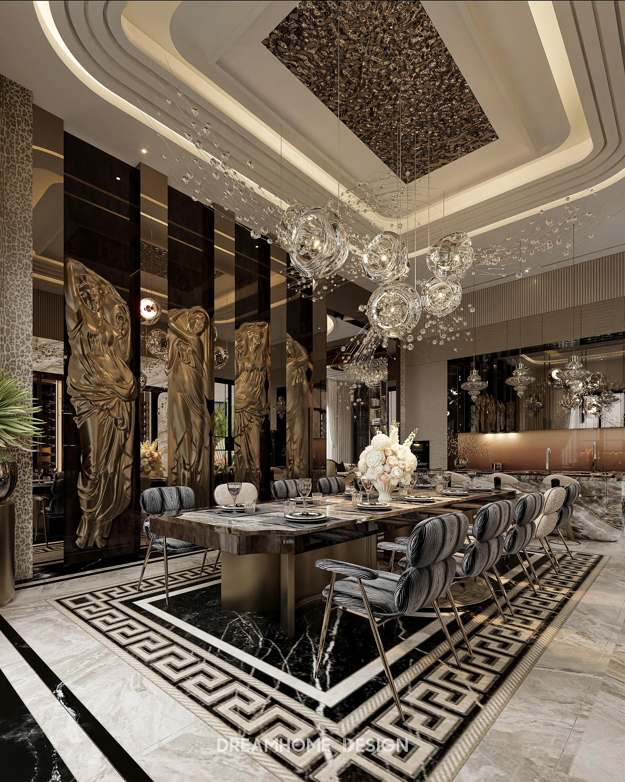 thiết kế nội thất biệt thự