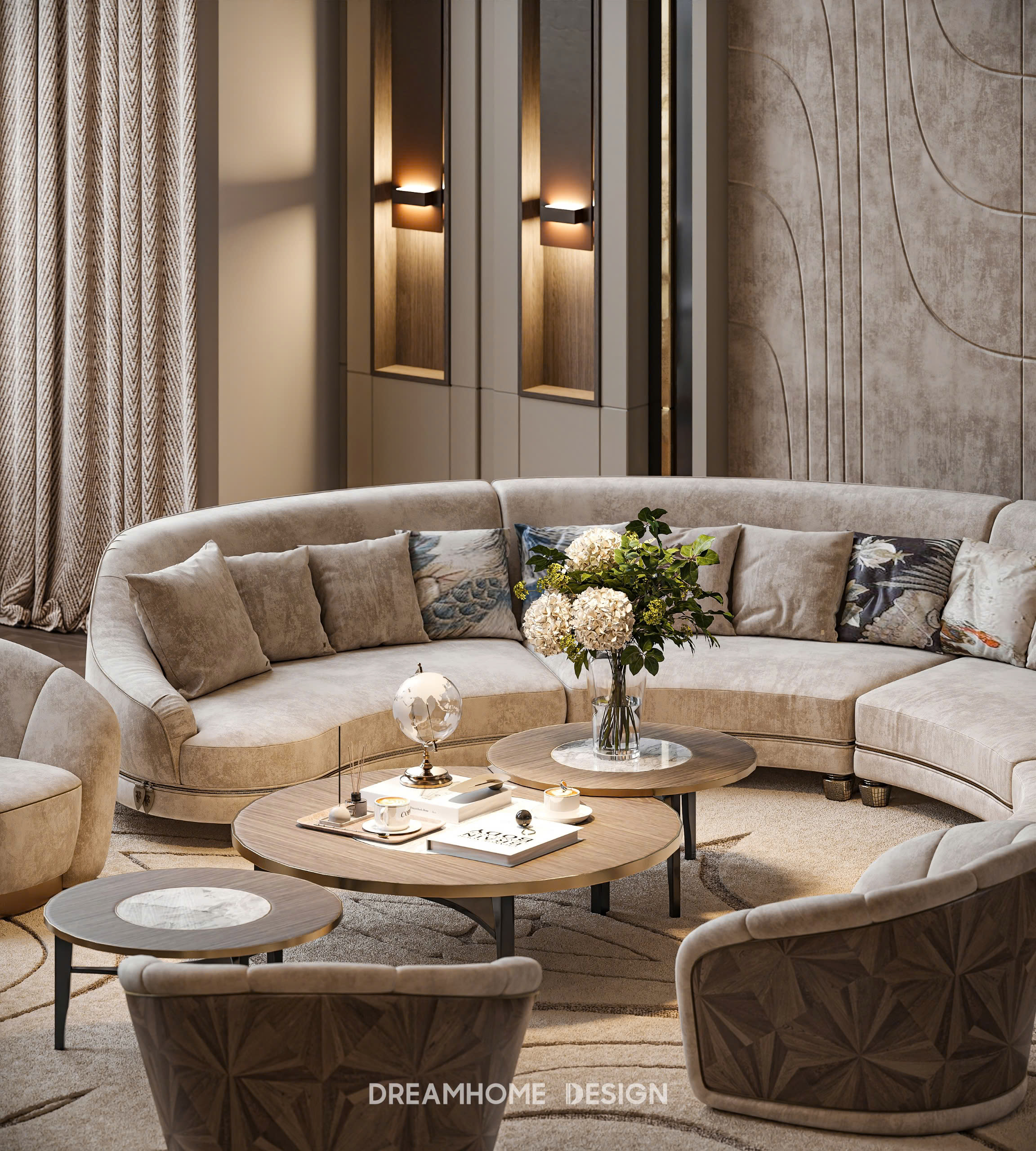 thiết kế nội thất biệt thự