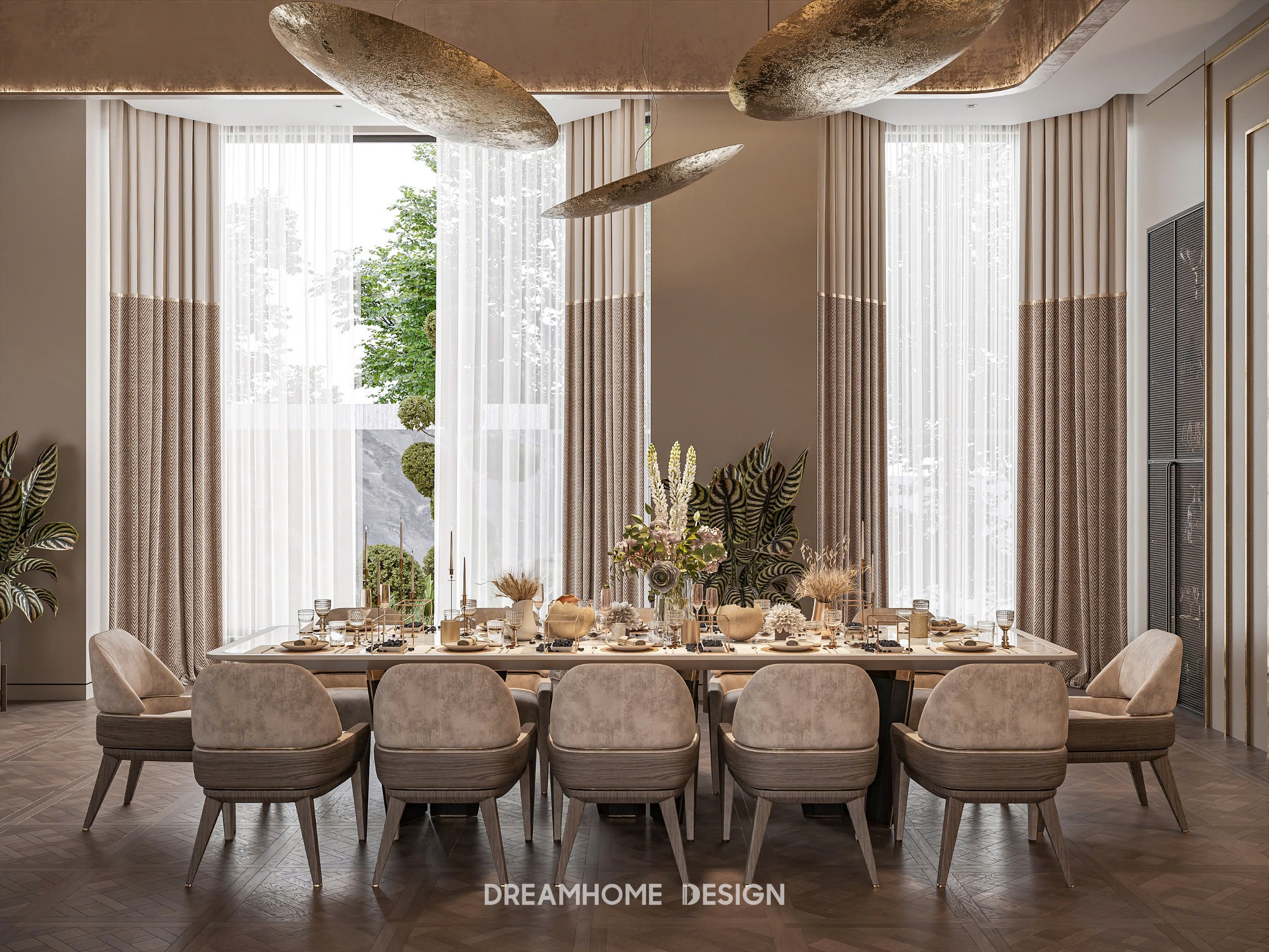 thiết kế nội thất biệt thự