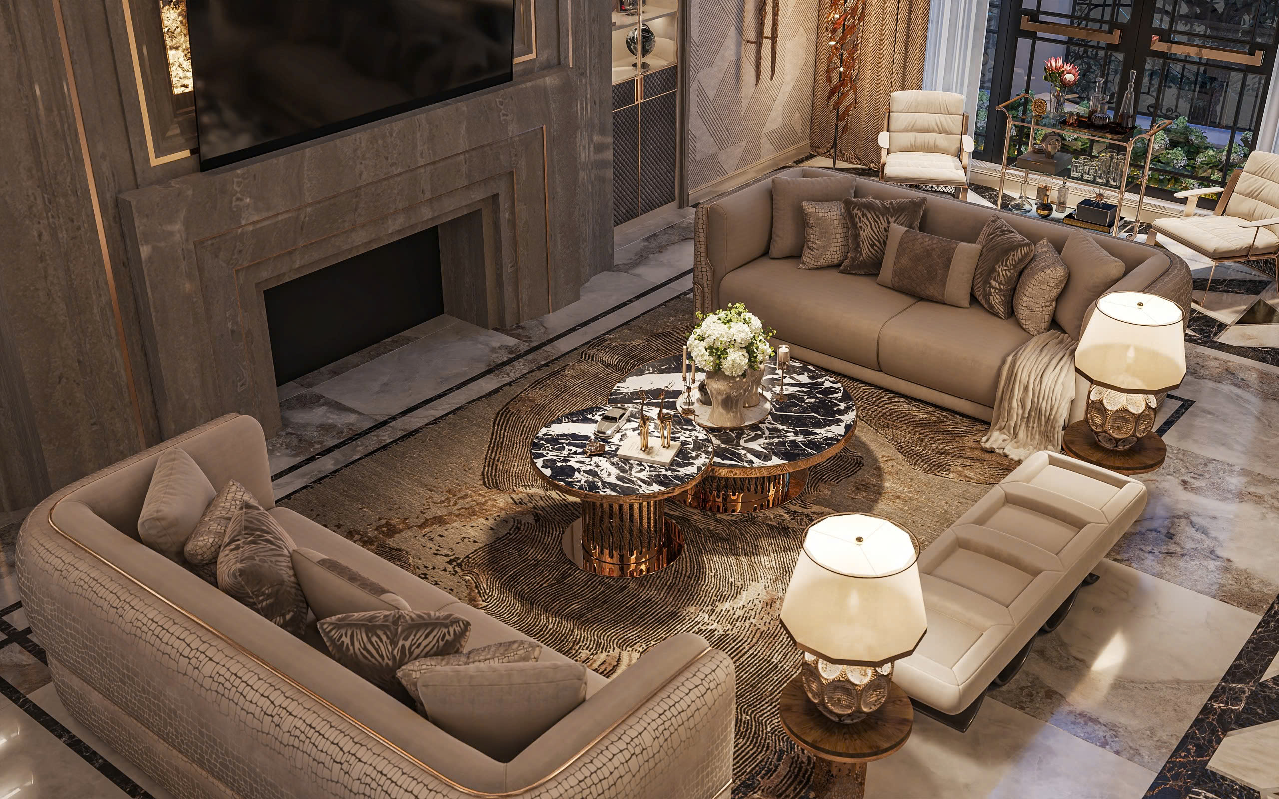 thiết kế penthouse