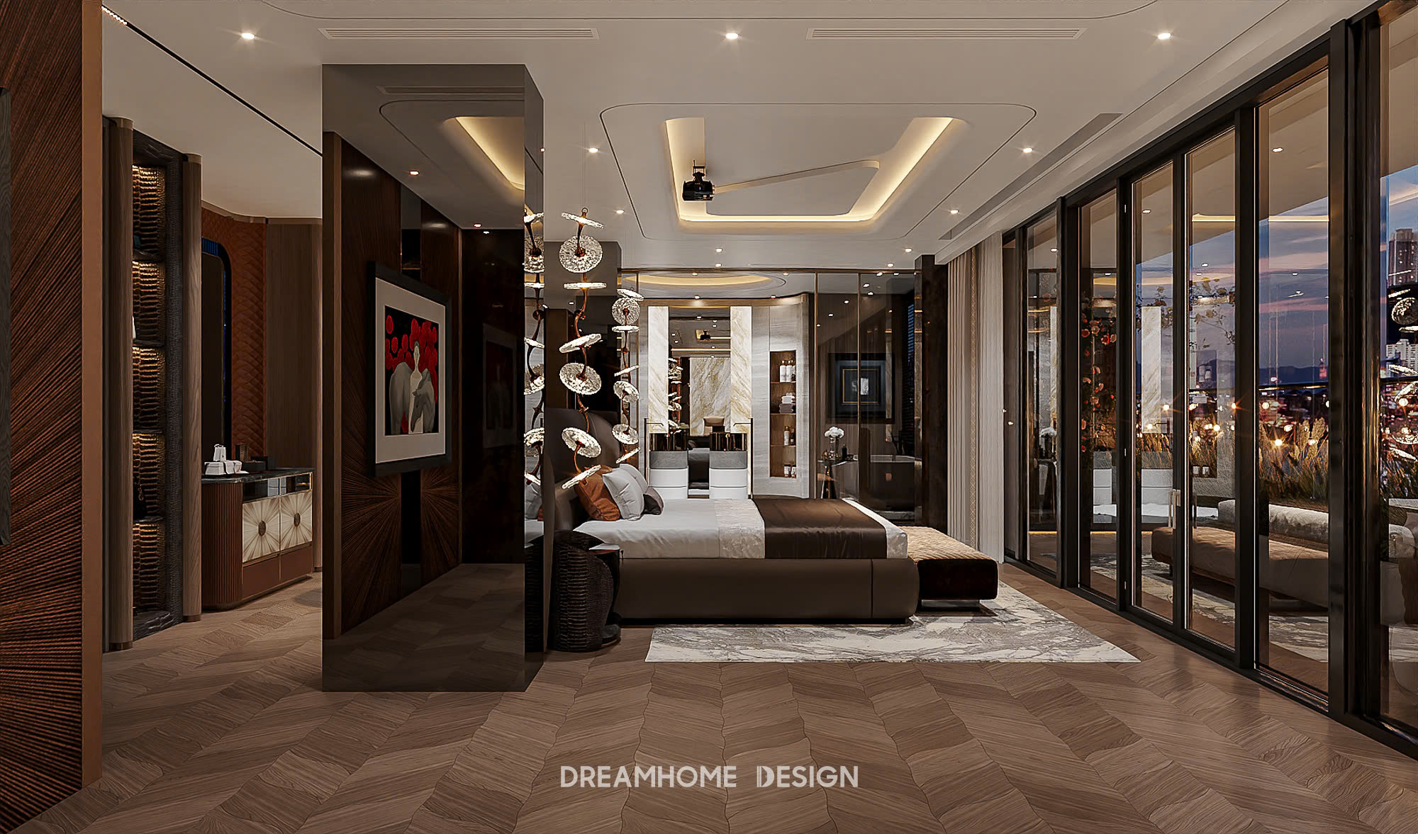 cải tạo phòng ngủ master