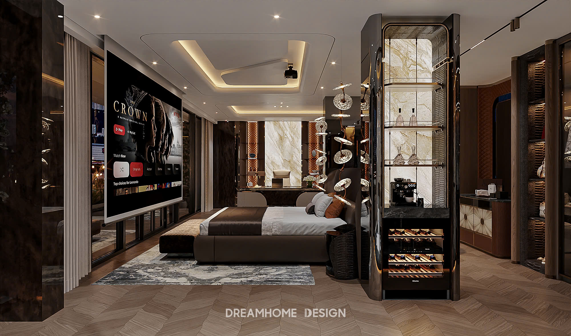 cải tạo phòng ngủ master