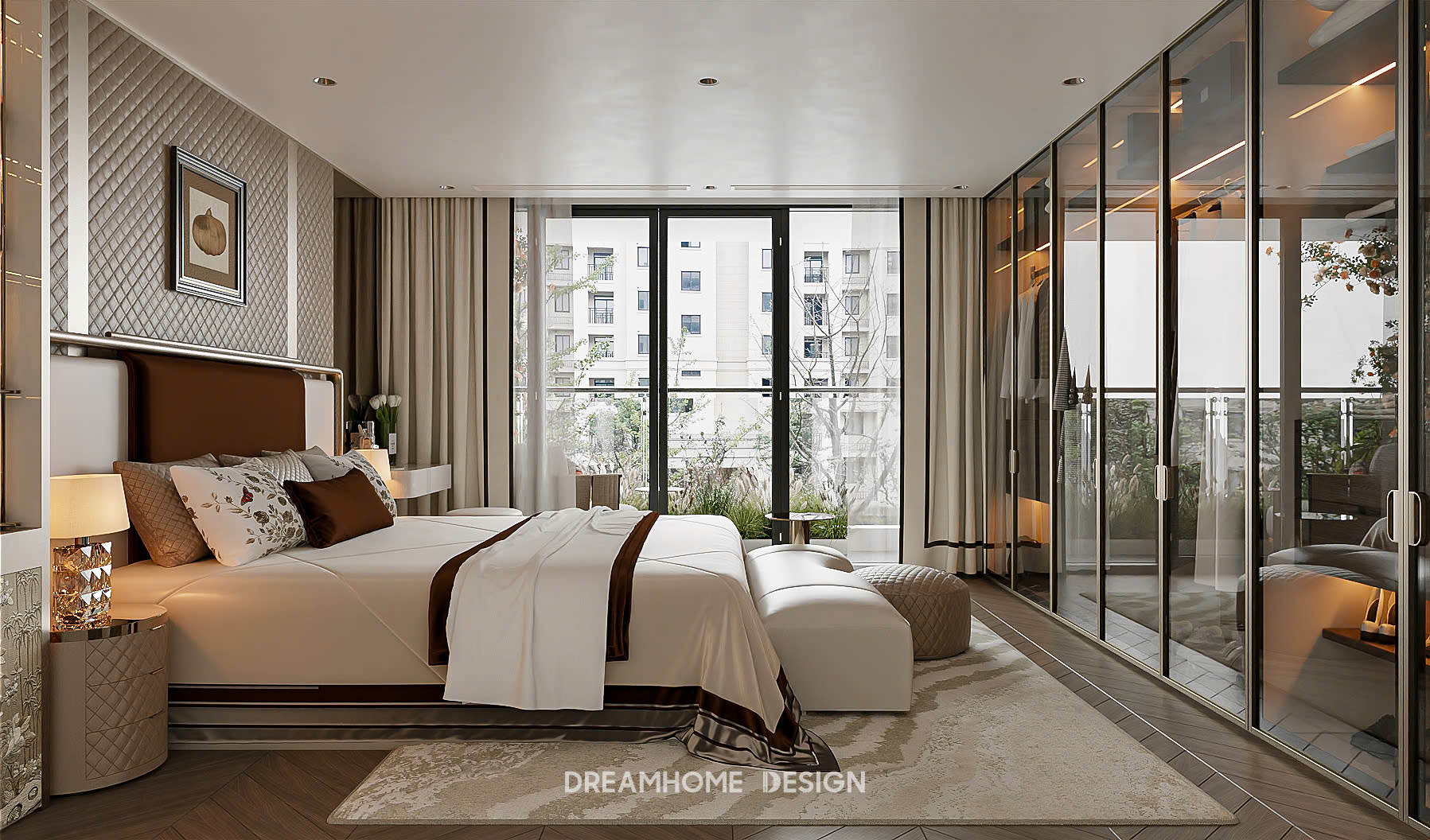 cải tạo phòng ngủ master