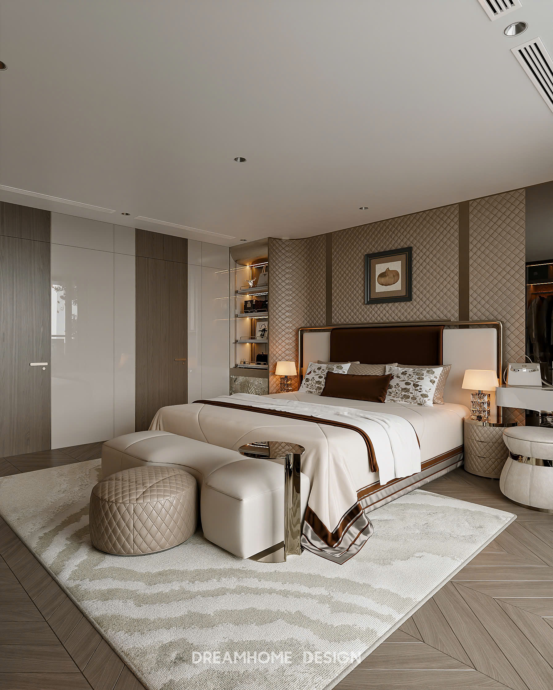 cải tạo phòng ngủ master