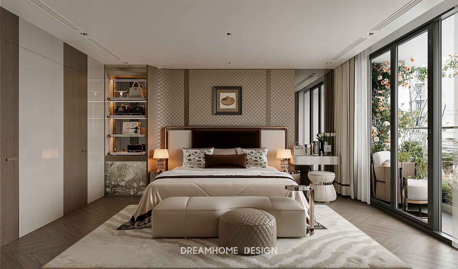 cải tạo phòng ngủ master