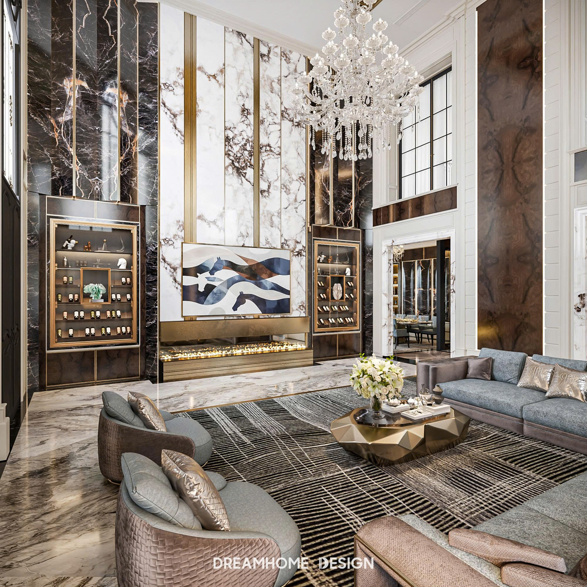 thiết kế nội thất biệt thự