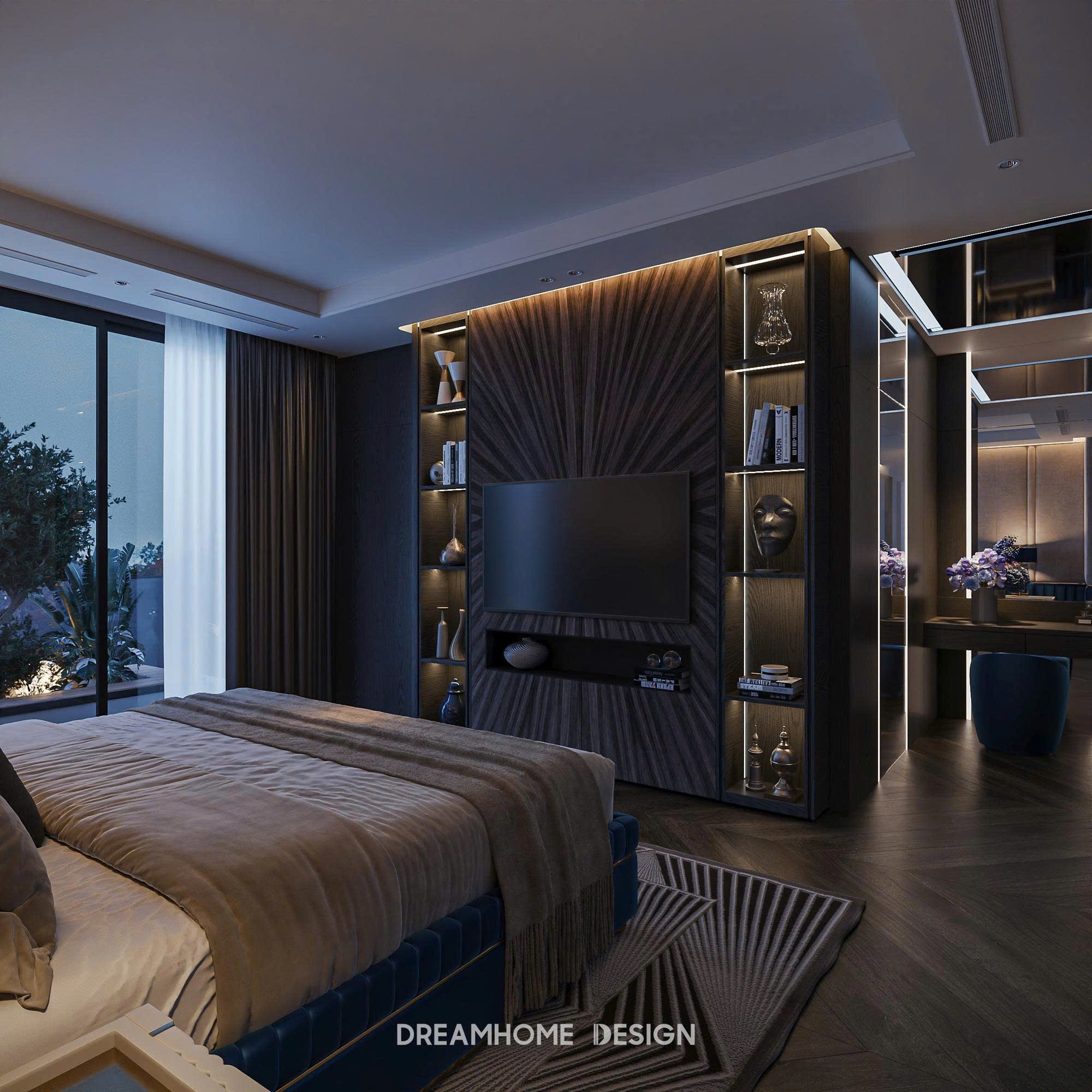 cải tạo phòng ngủ master