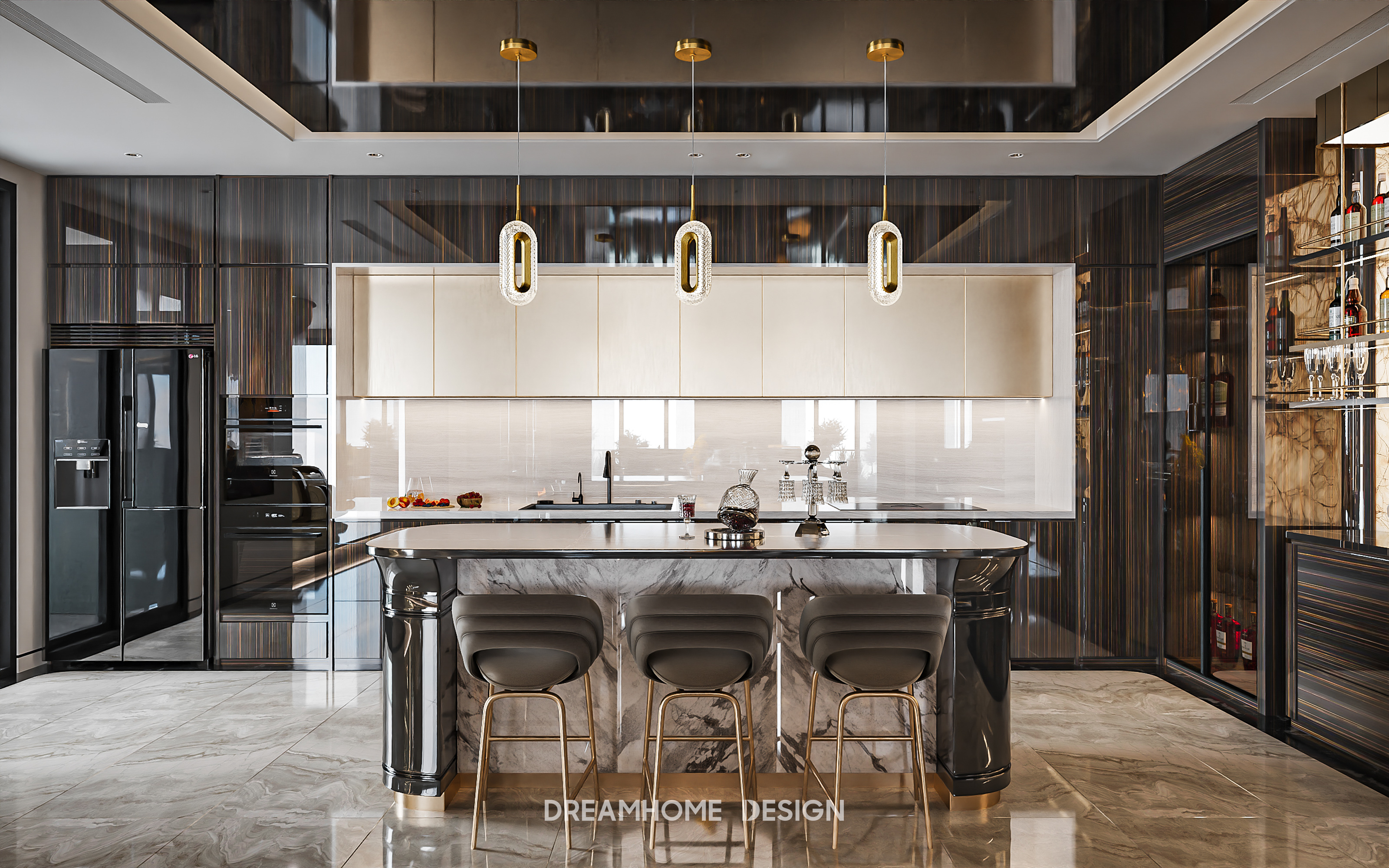 thiết kế nội thất penthouse