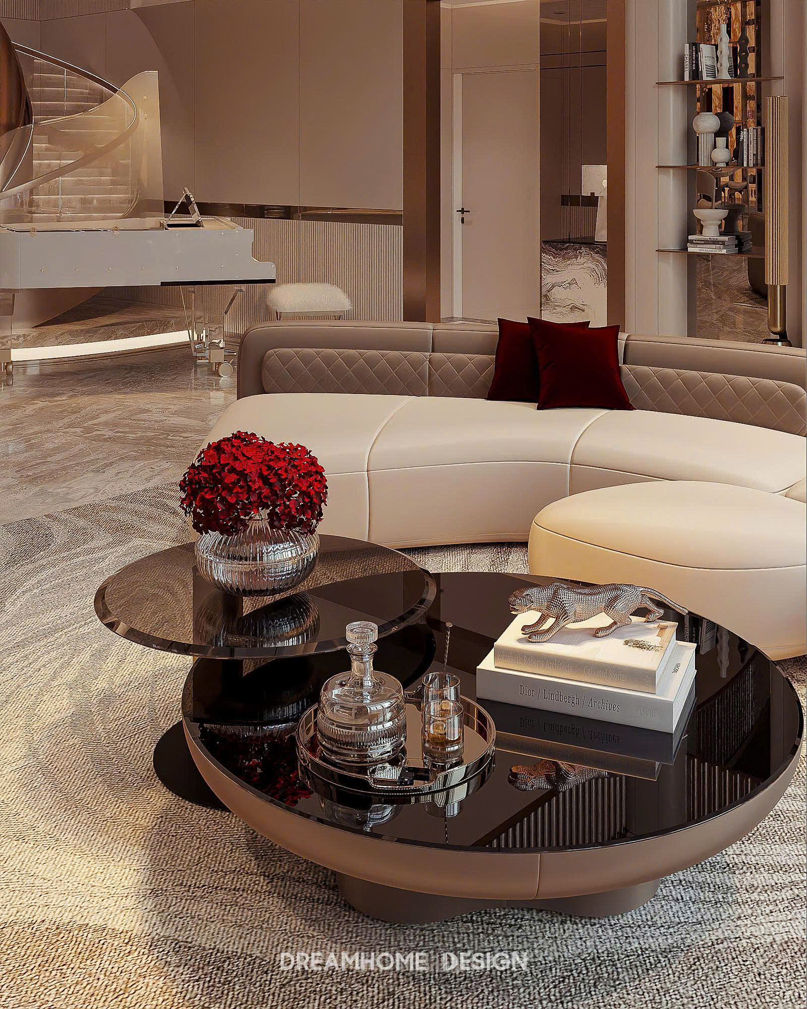 thiết kế nội thất penthouse