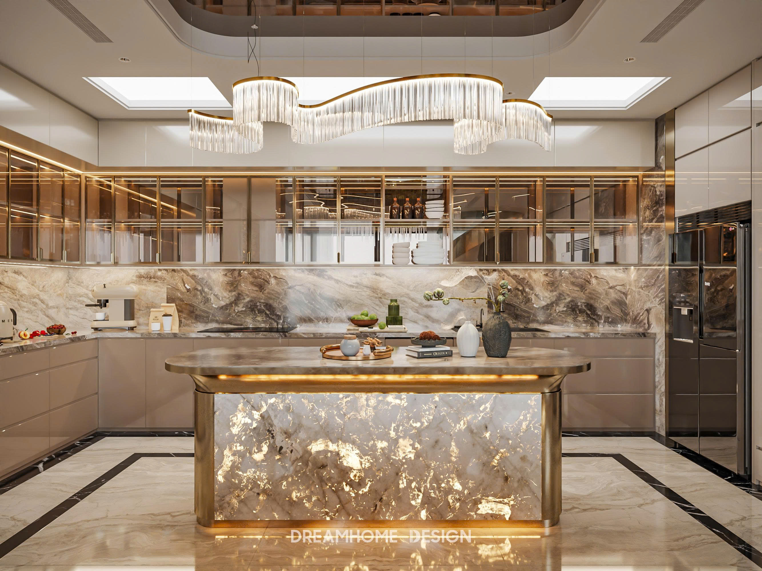 thiết kế nội thất penthouse