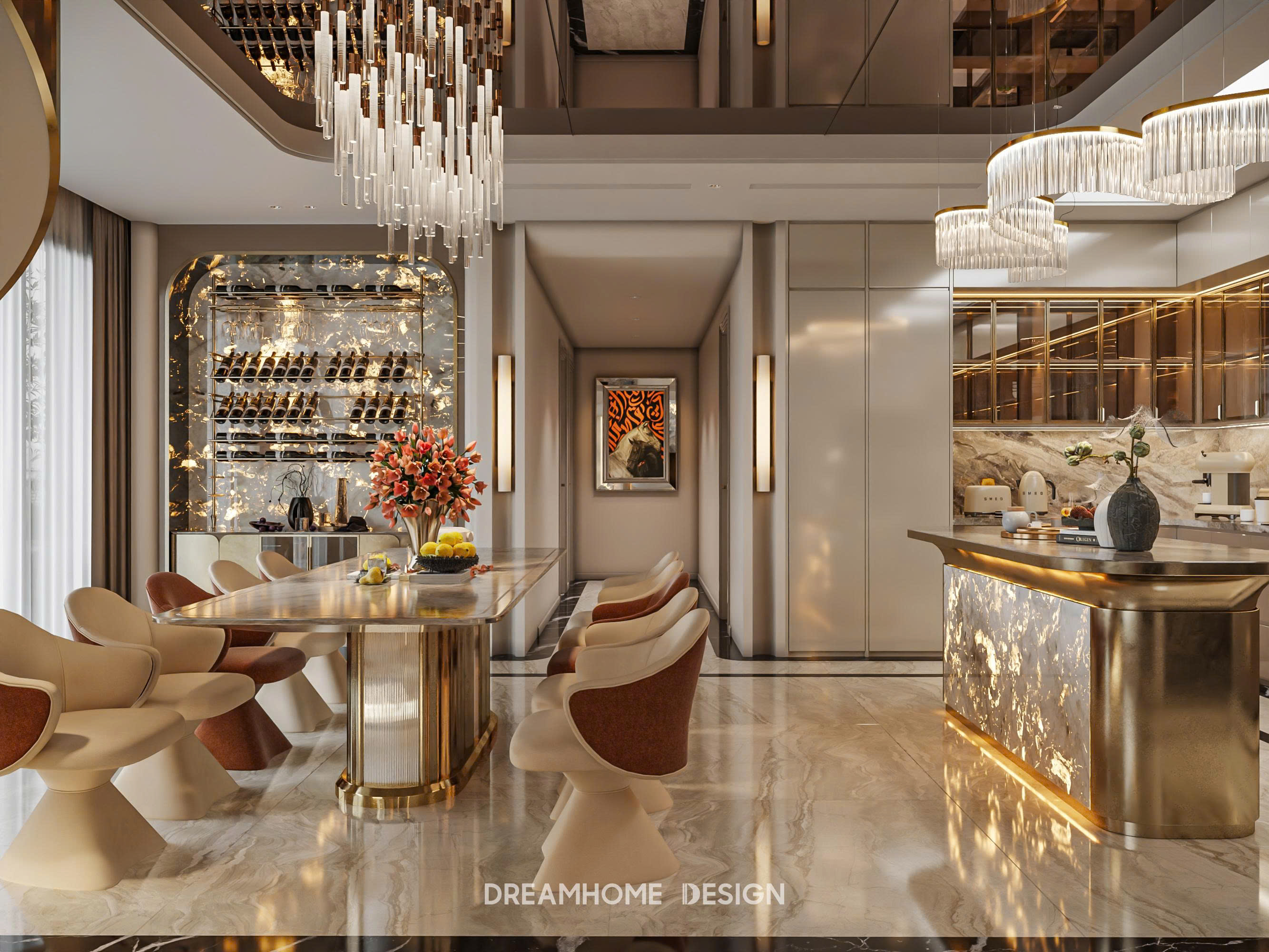 thiết kế nội thất penthouse