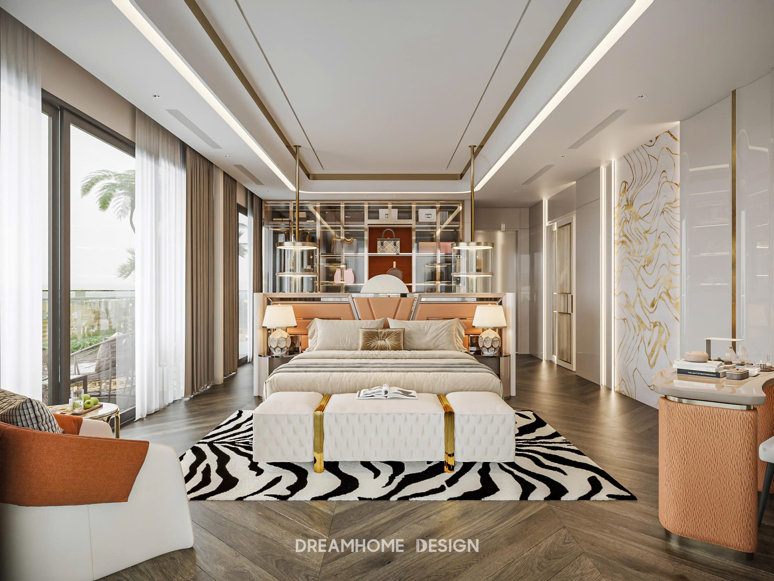 thiết kế nội thất penthouse