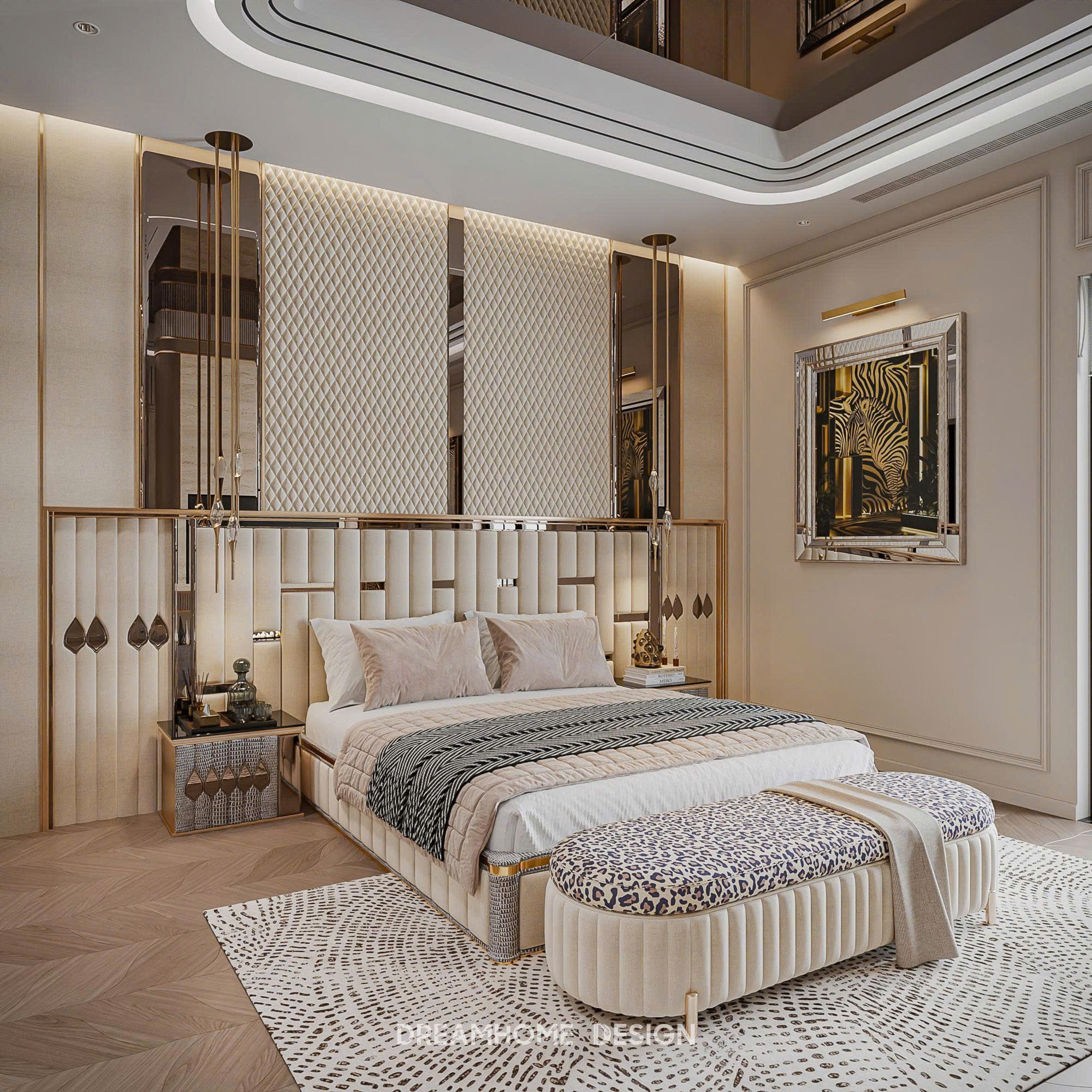 thiết kế nội thất biệt thự hoàng gia