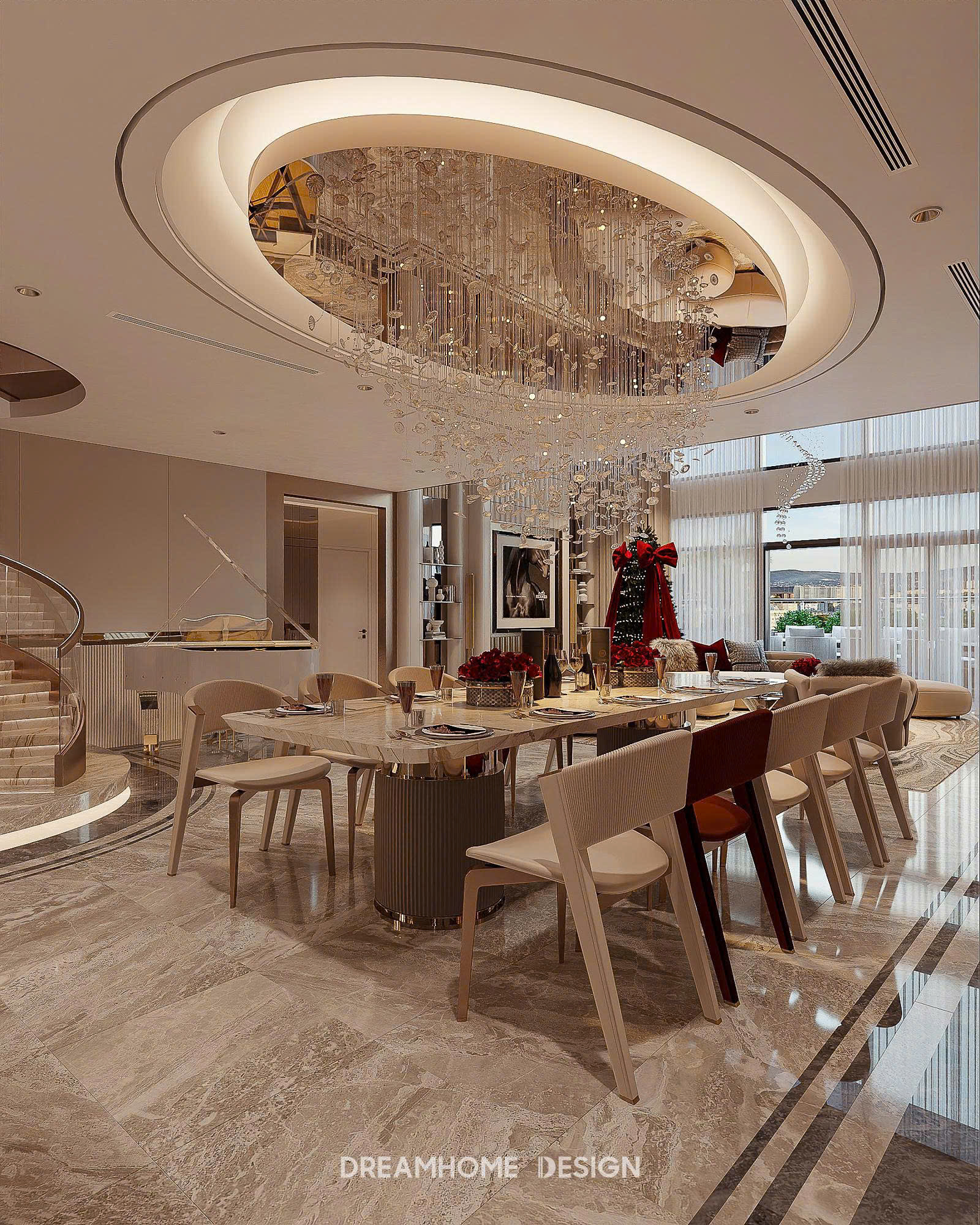 thiết kế nội thất duplex 2026