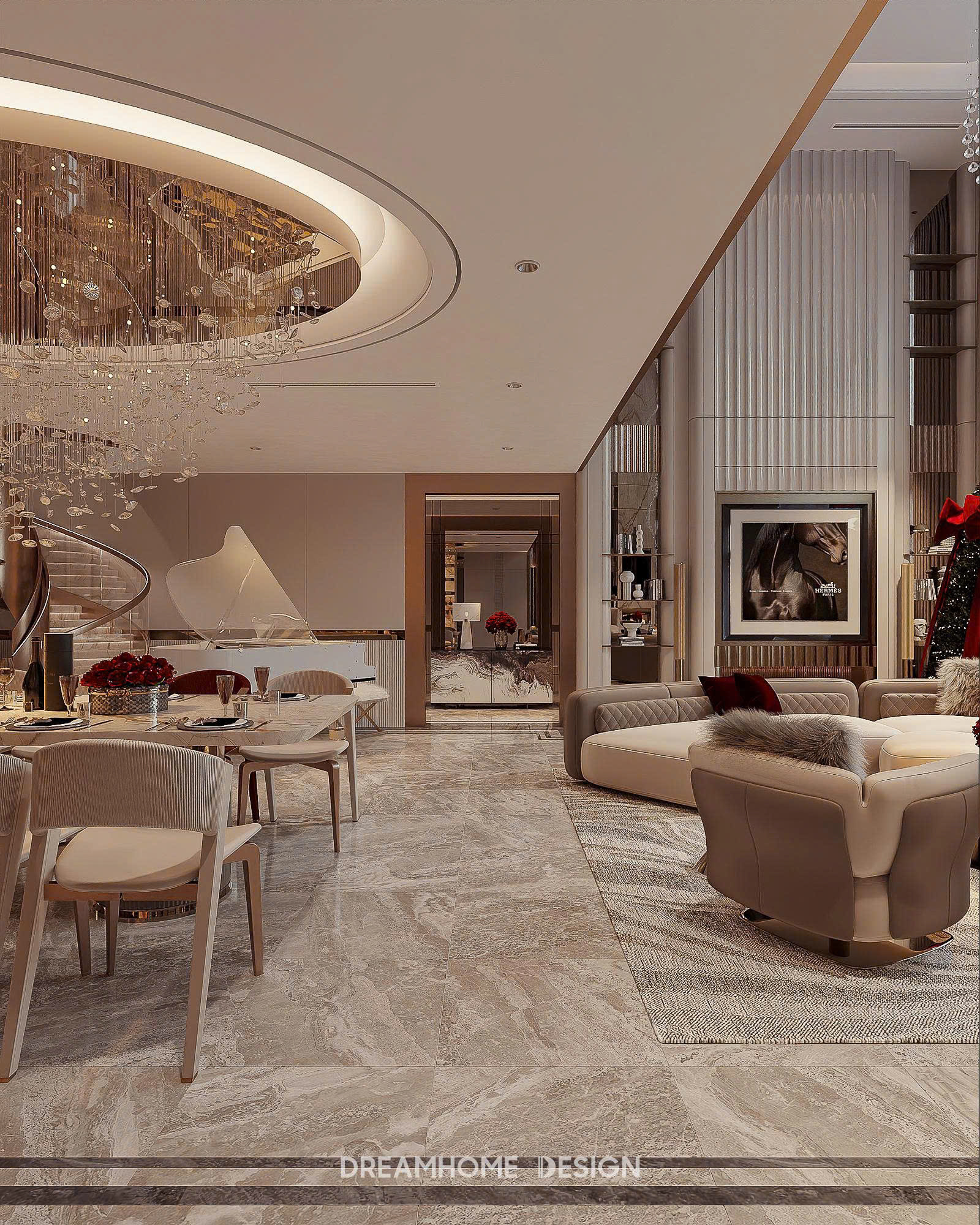 thiết kế nội thất duplex 2026