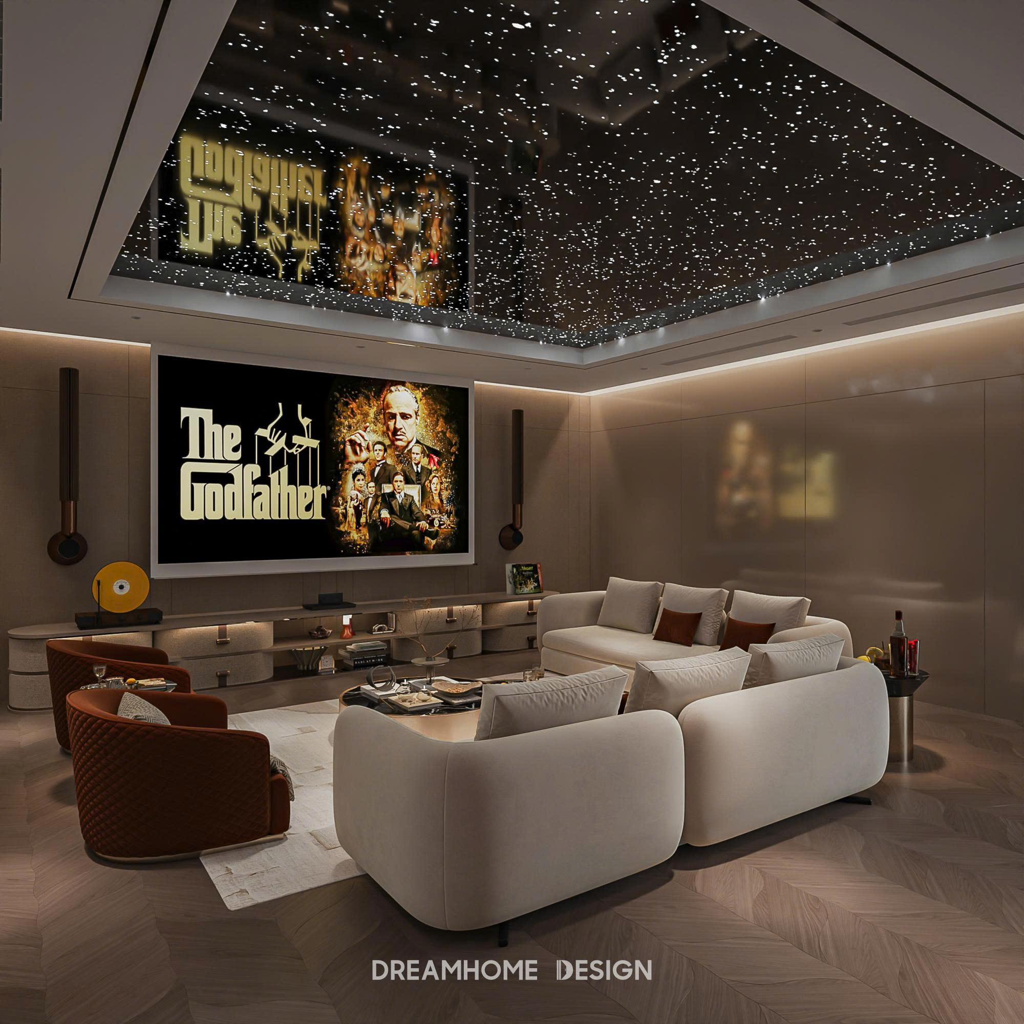 thiết kế nội thất biệt thự Đảo Vua