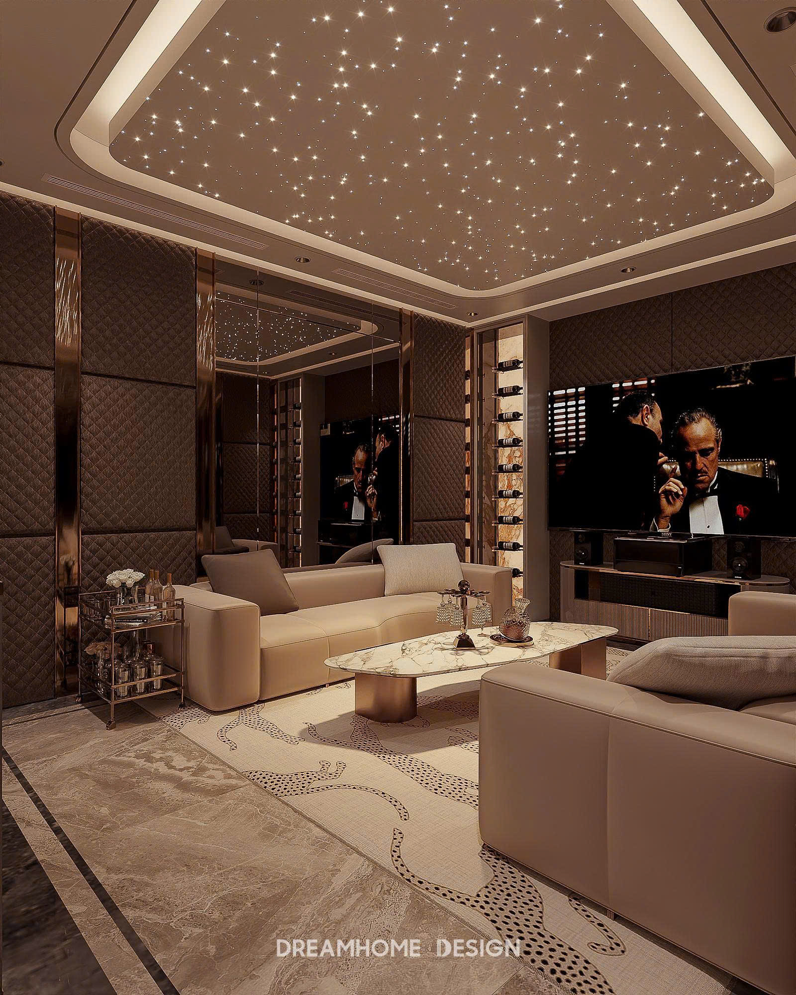 thiết kế nội thất biệt thự Đảo Vua