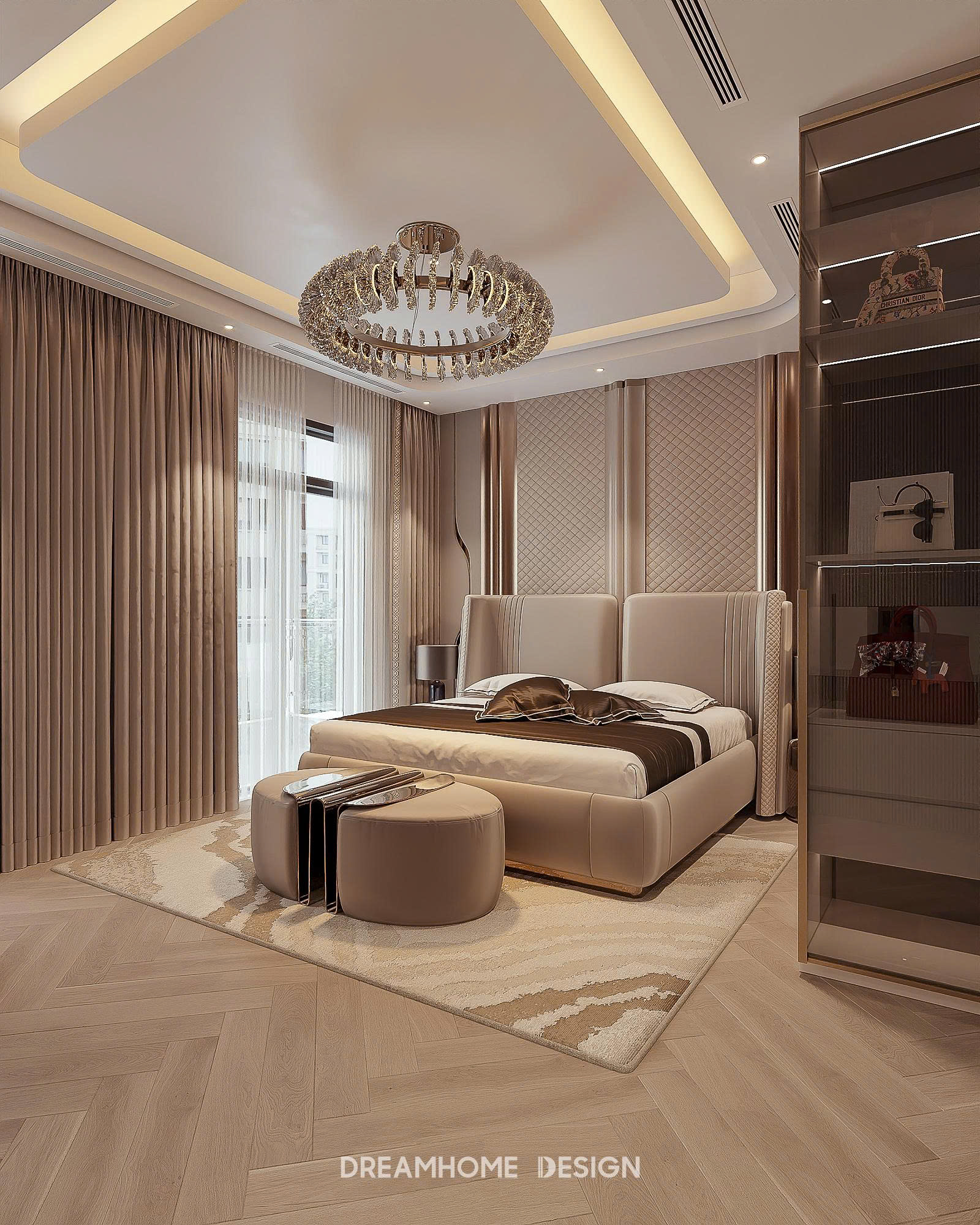 thiết kế nội thất siêu sang