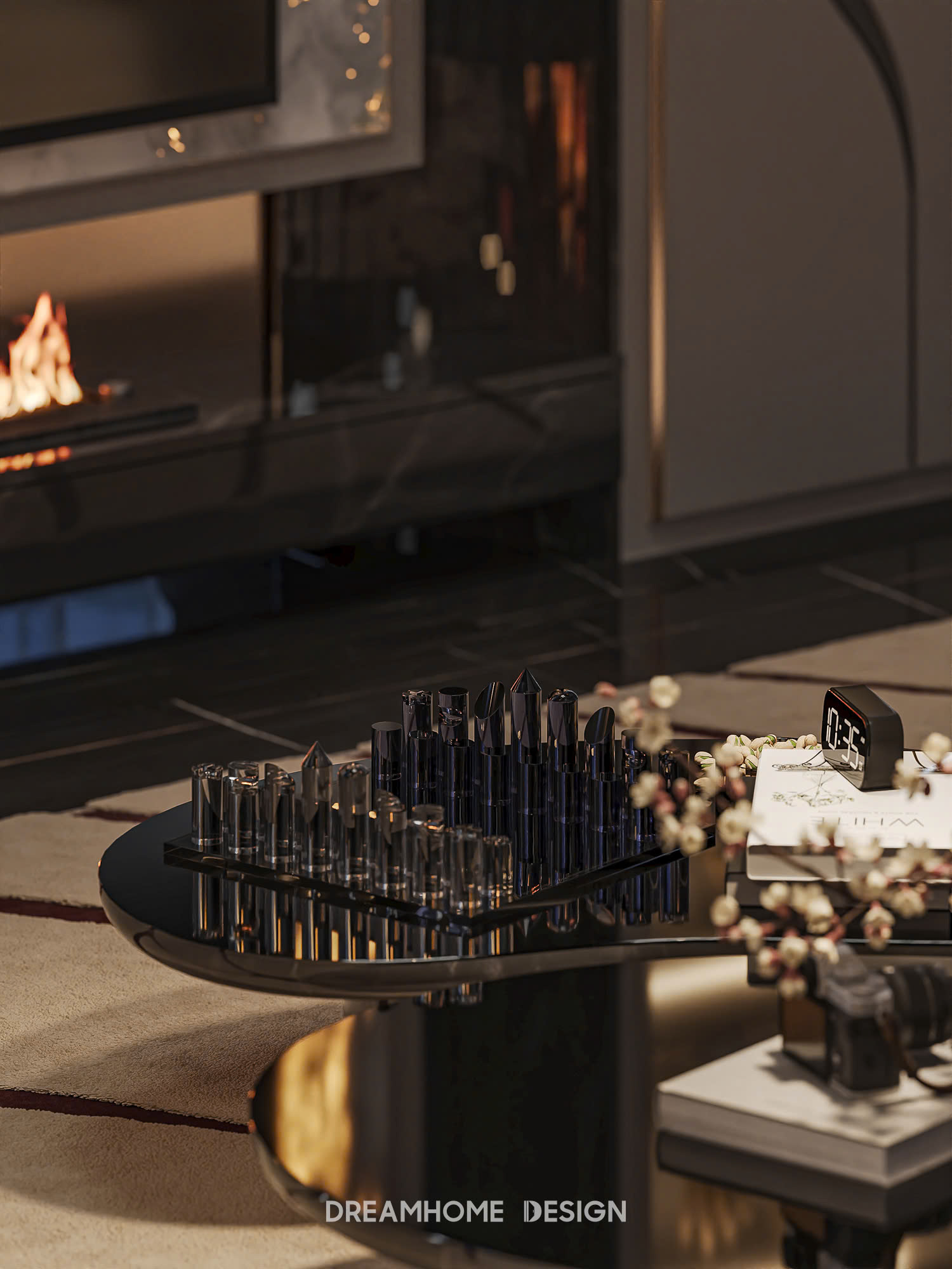 thiết kế nội thất biệt thự hoàng gia